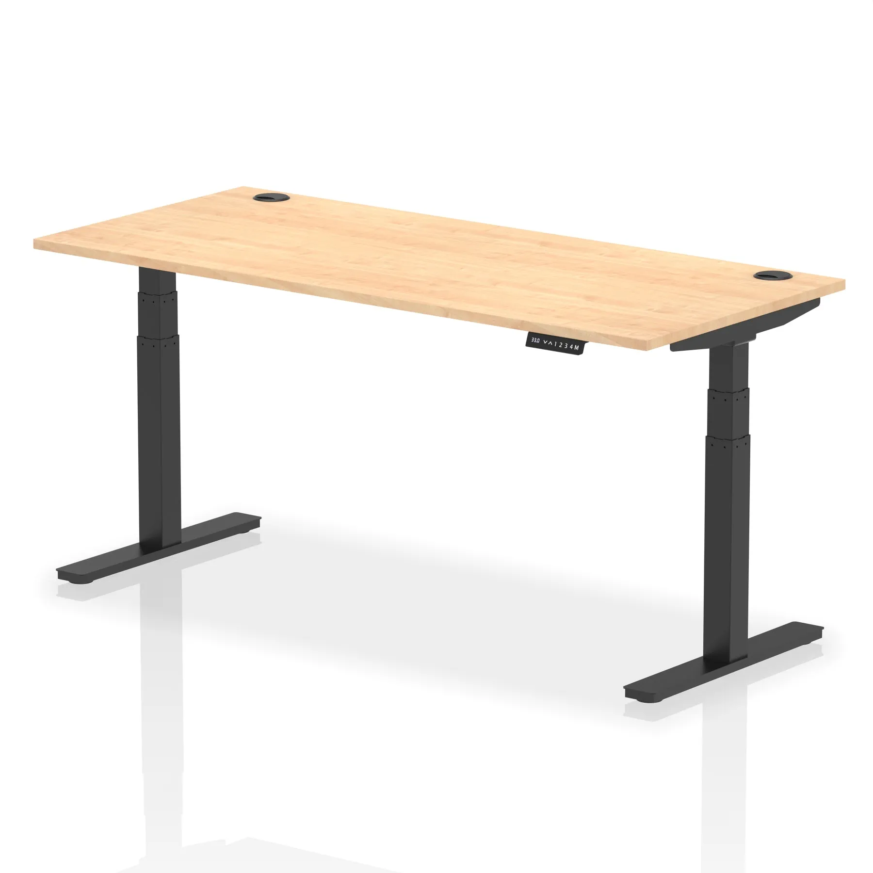 EE - Air Height Adjustable Desk With Cable Ports