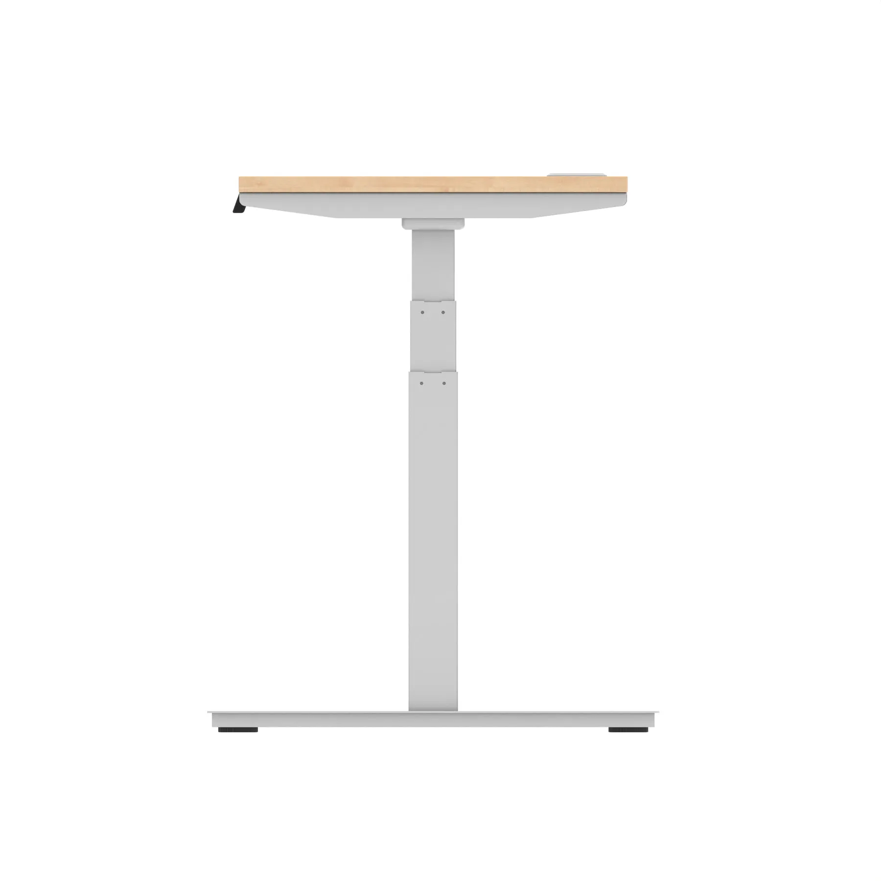 EE - Air Height Adjustable Slimline Desk With Cable Ports