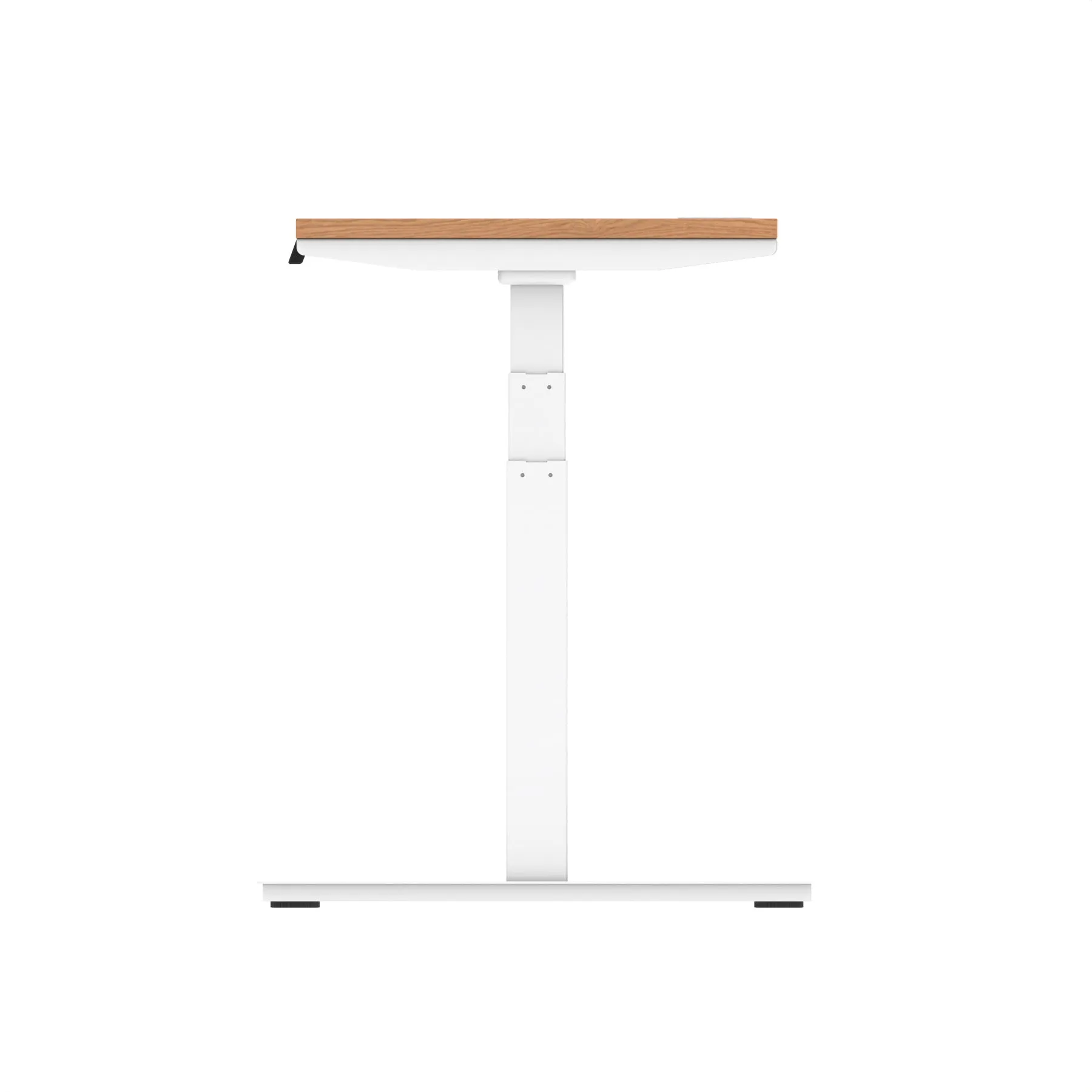 EE - Air Height Adjustable Slimline Desk With Cable Ports