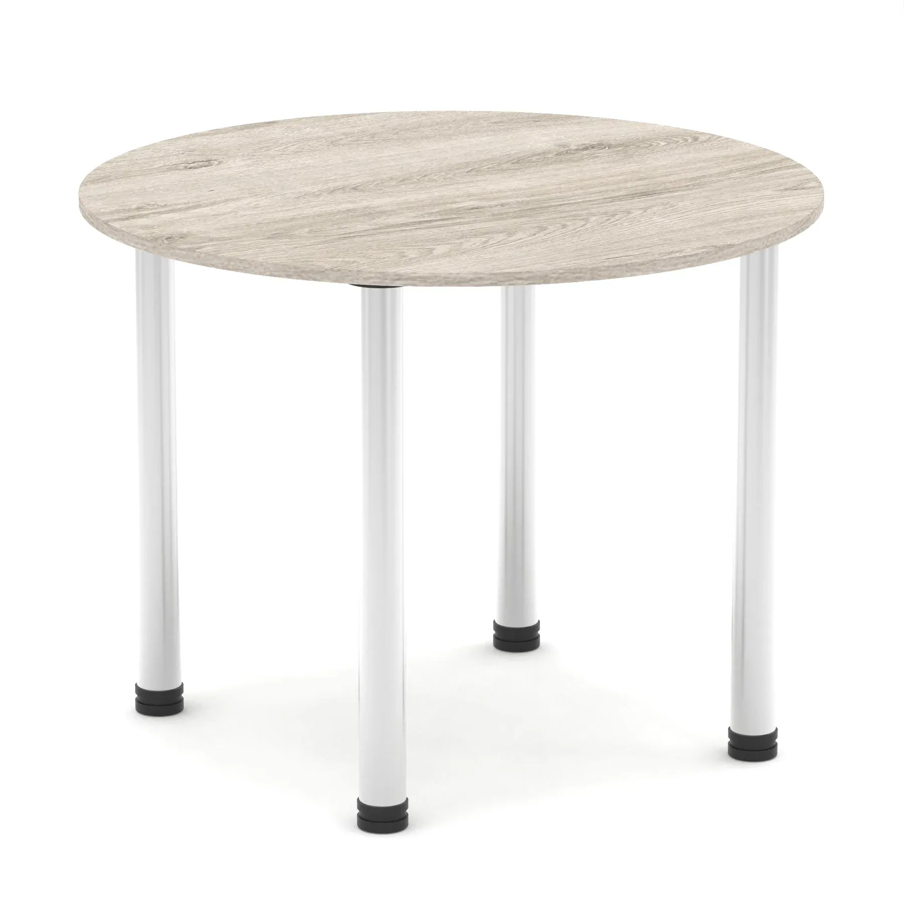 Impulse Round Table With Post Leg