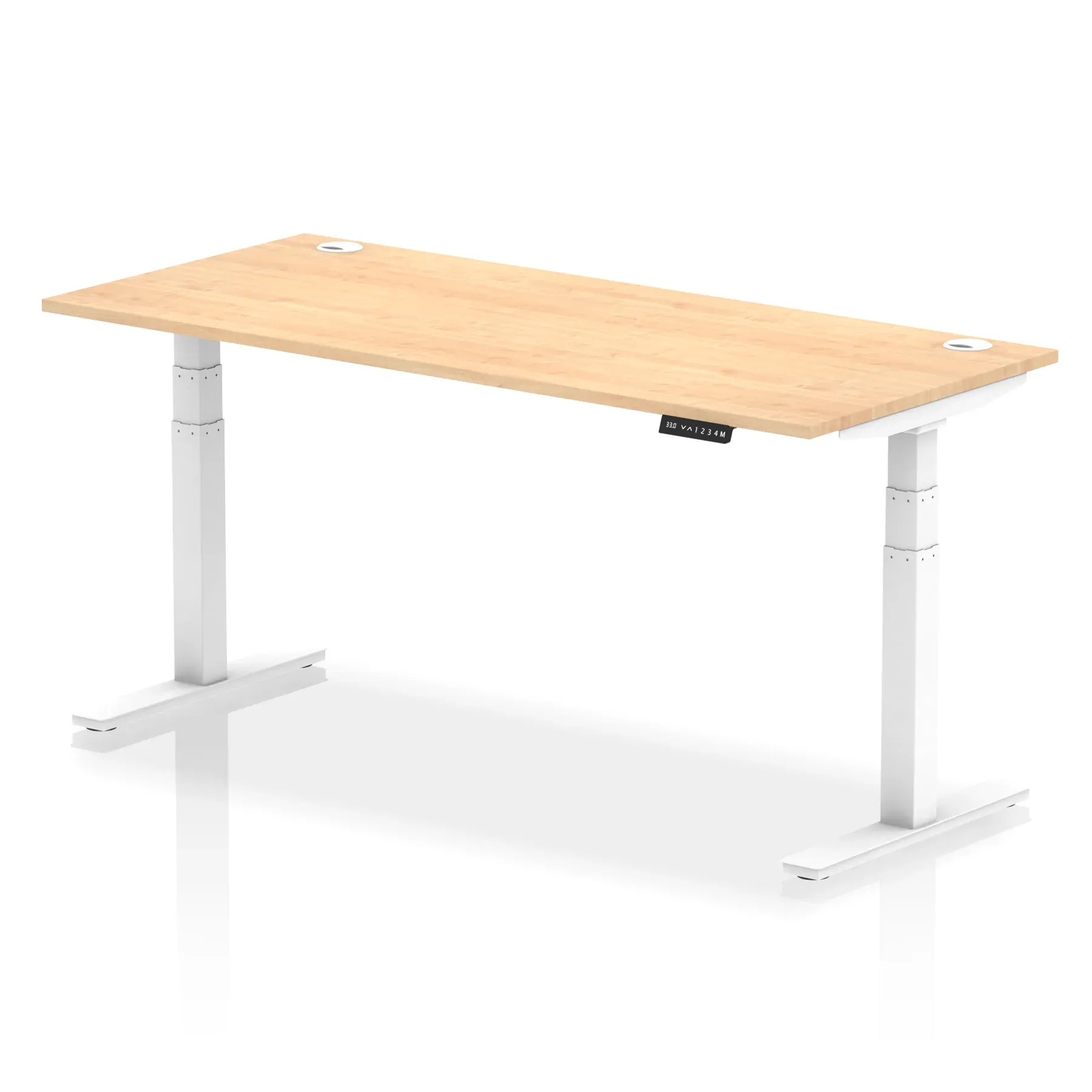 Air Height Adjustable Desk With Cable Ports