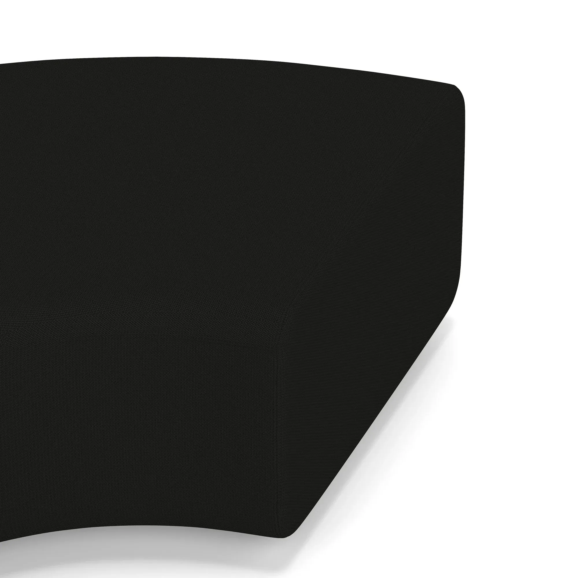 Mawsley Modular Seating 90 Degree Backless Curved Unit
