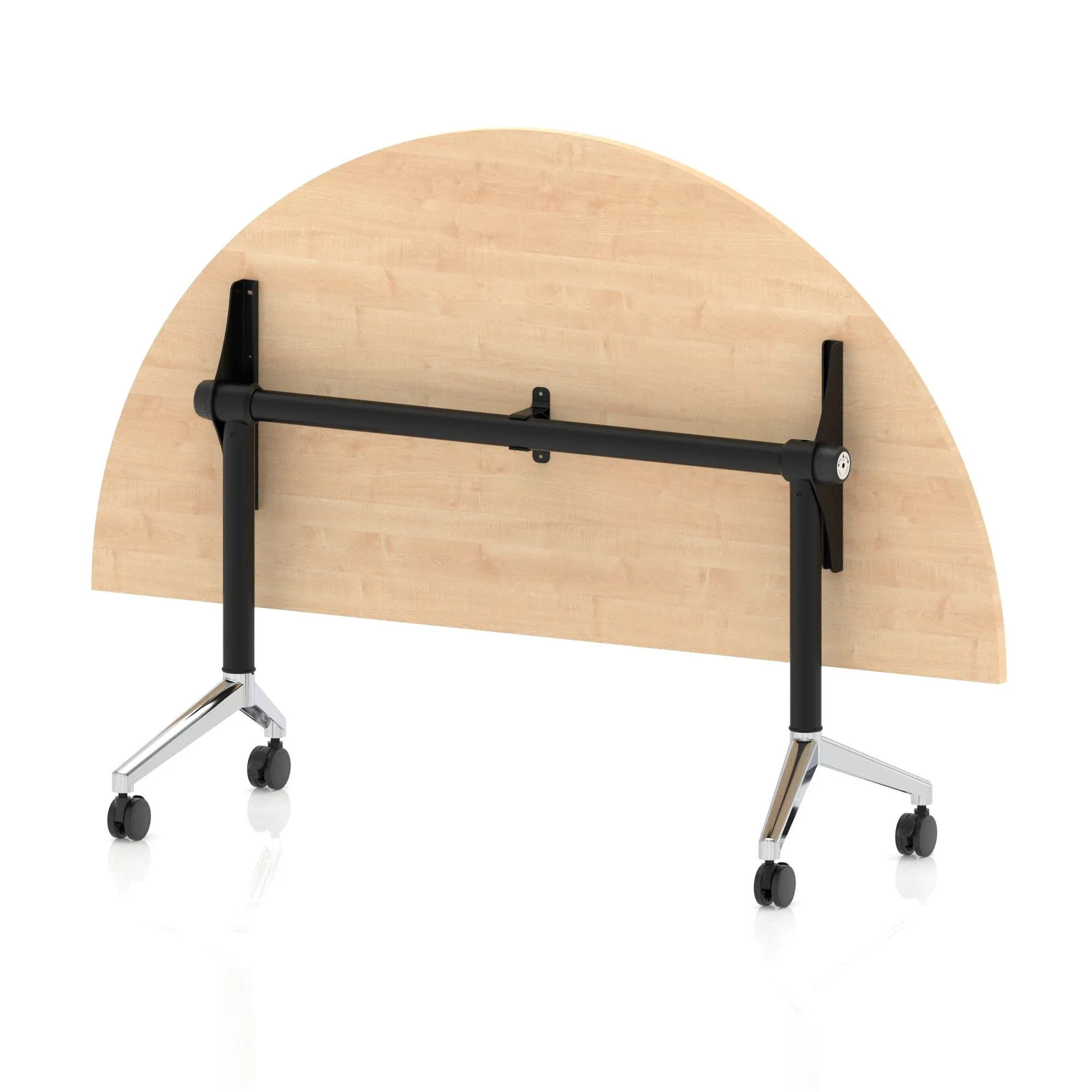 EE - Impulse Plus Flip Top 1600mm Semi-Circle Table