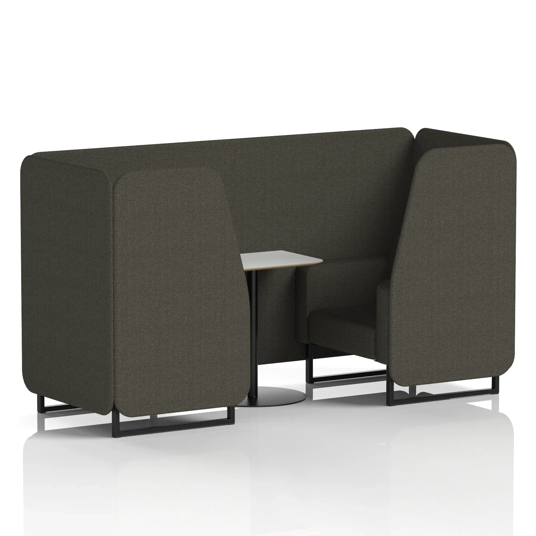Brixworth Booth With White Table In Single Tone