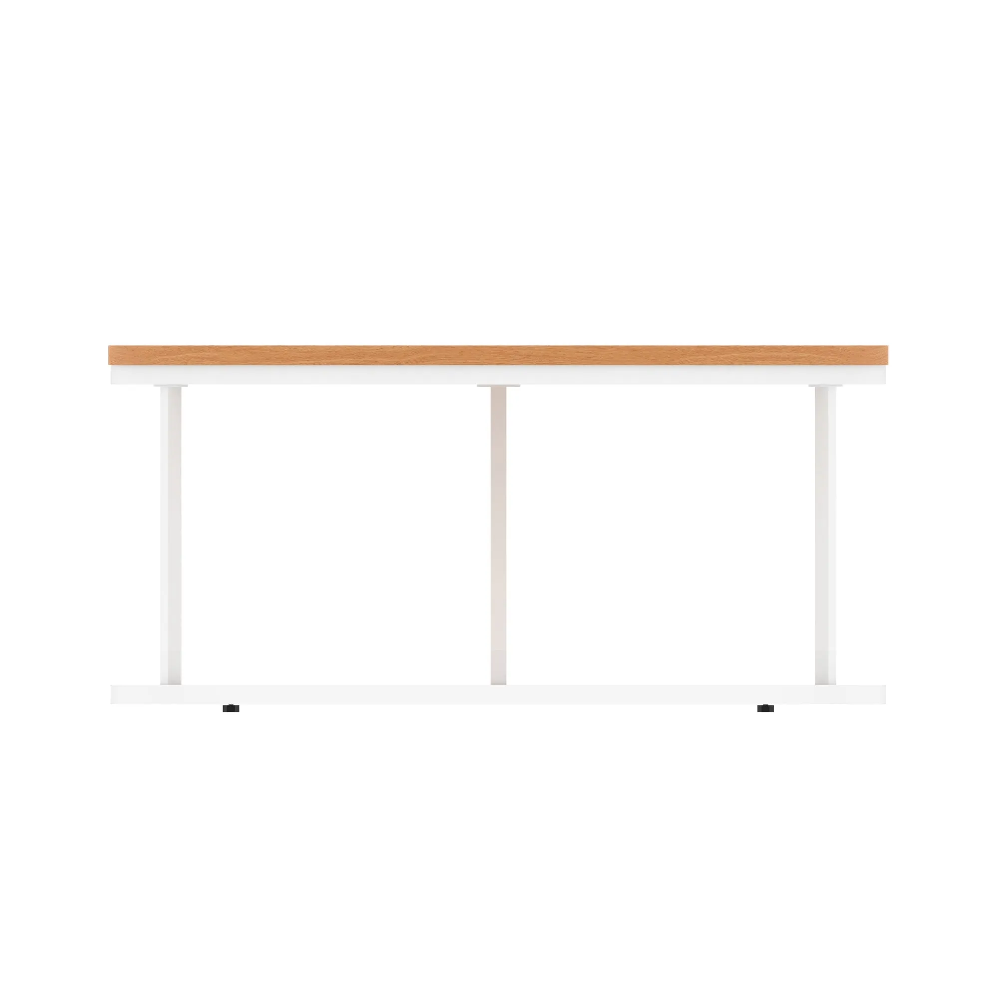 Impulse Round Coffee Table With Metal Frame