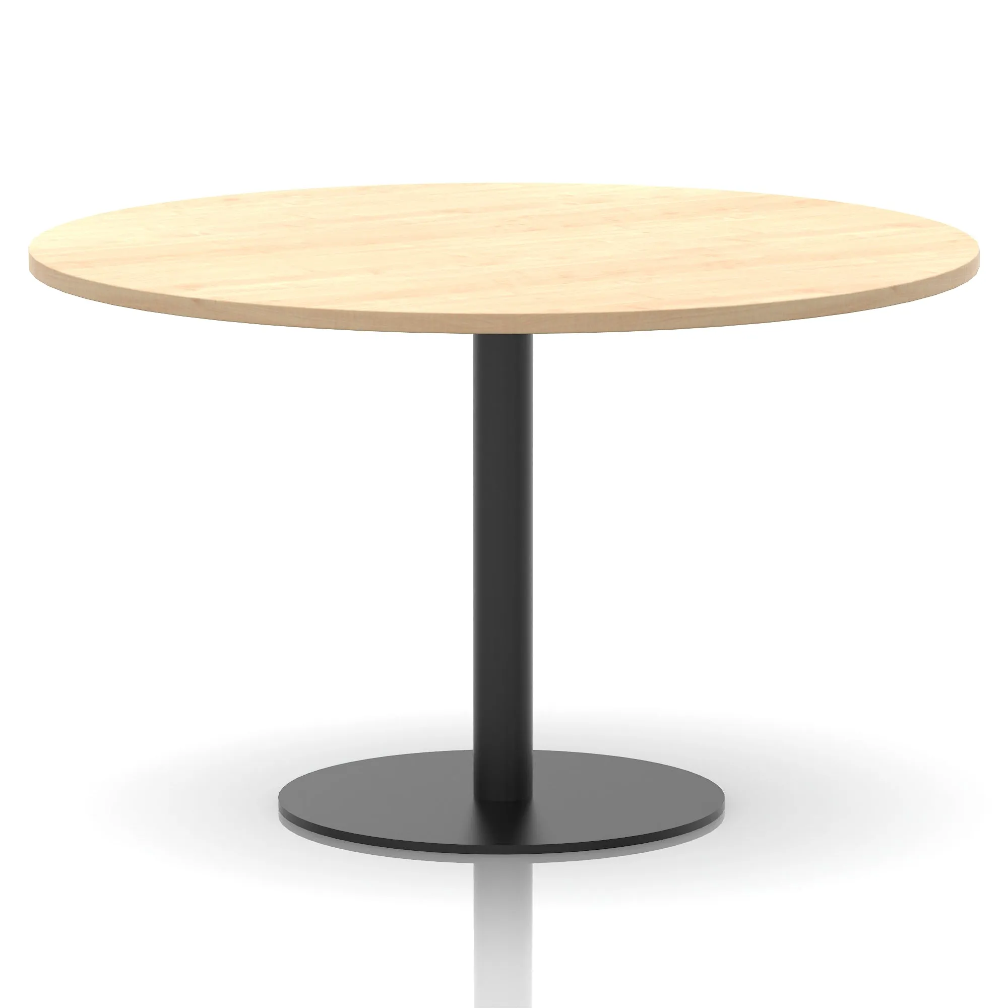 EE - Italia Round Poseur Table Black Leg