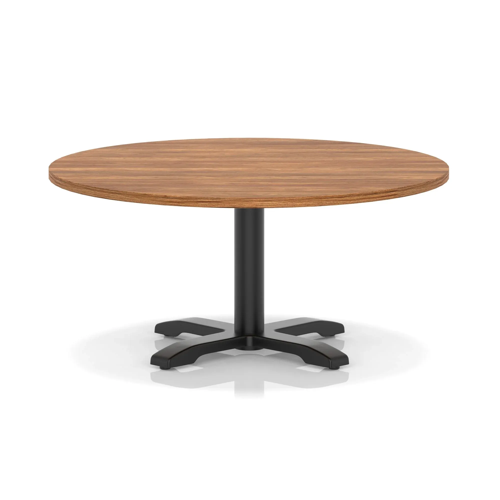 Italia Round Coffee Table With Cross Base