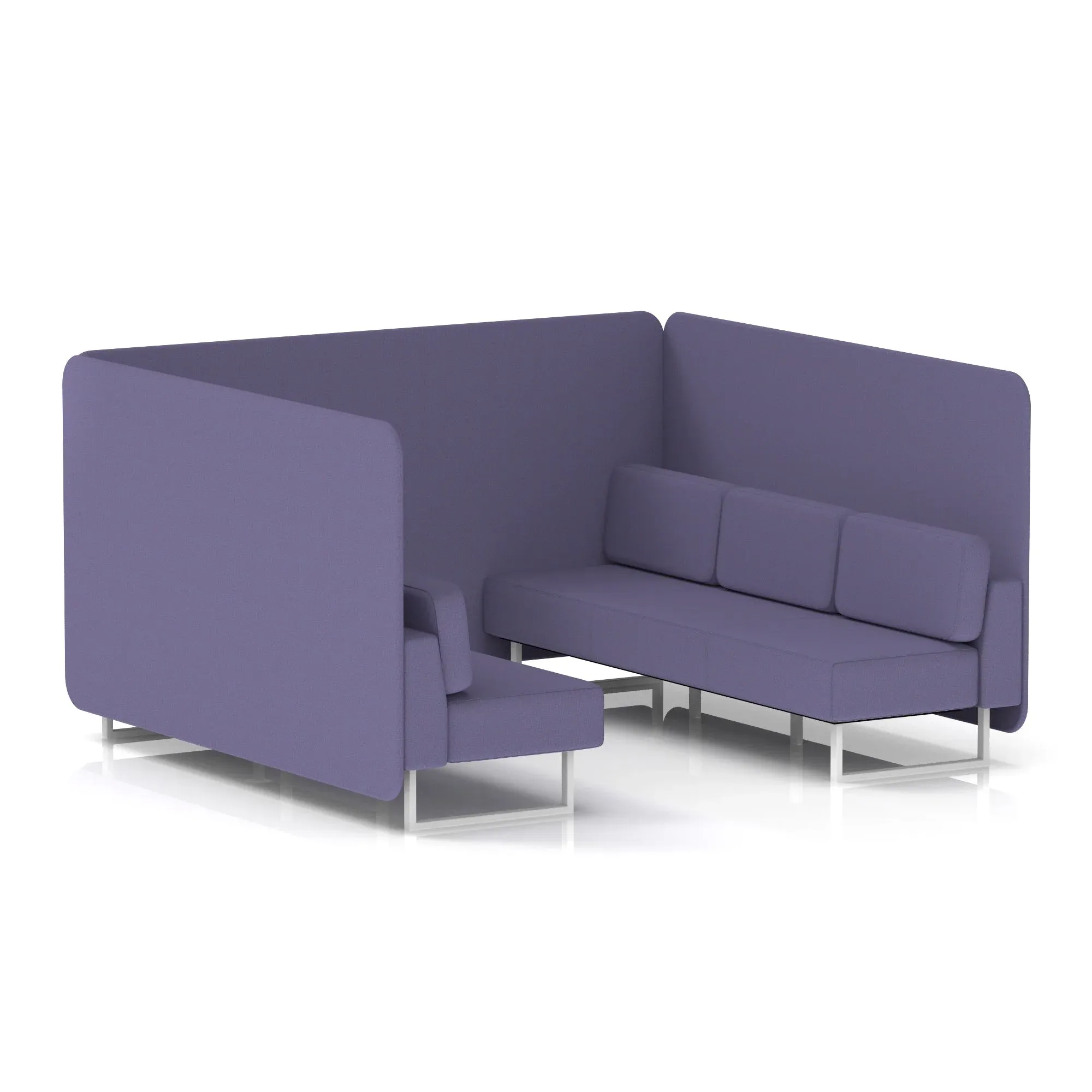 Brixworth Bench Booth in Single Tone