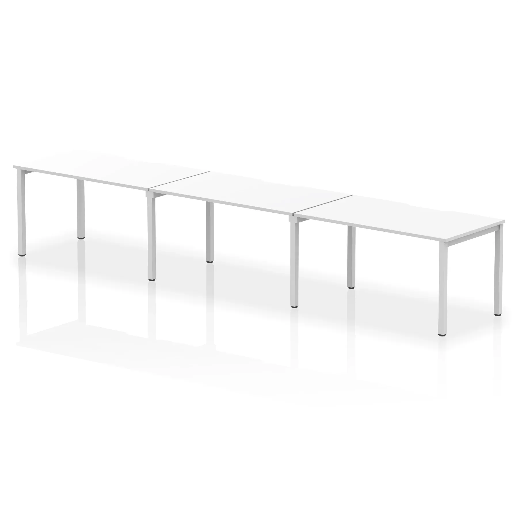 Evolve Plus Single Row Bench Desk - 3 Person