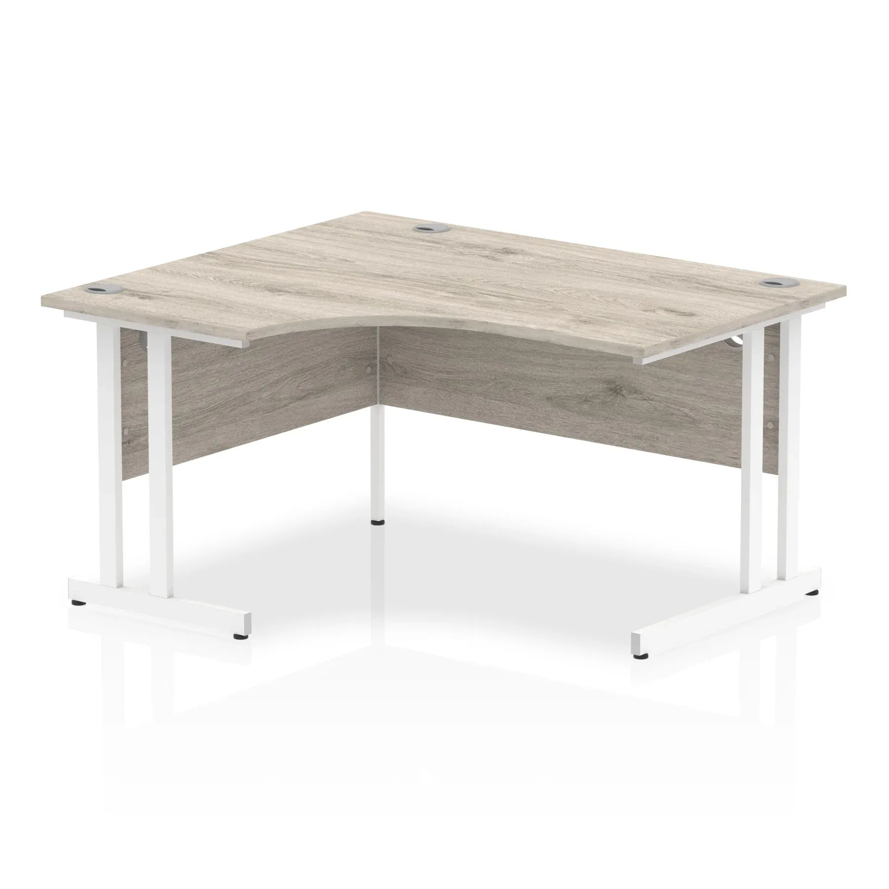 EE - Impulse 1400mm Left Crescent Desk Cantilever Leg