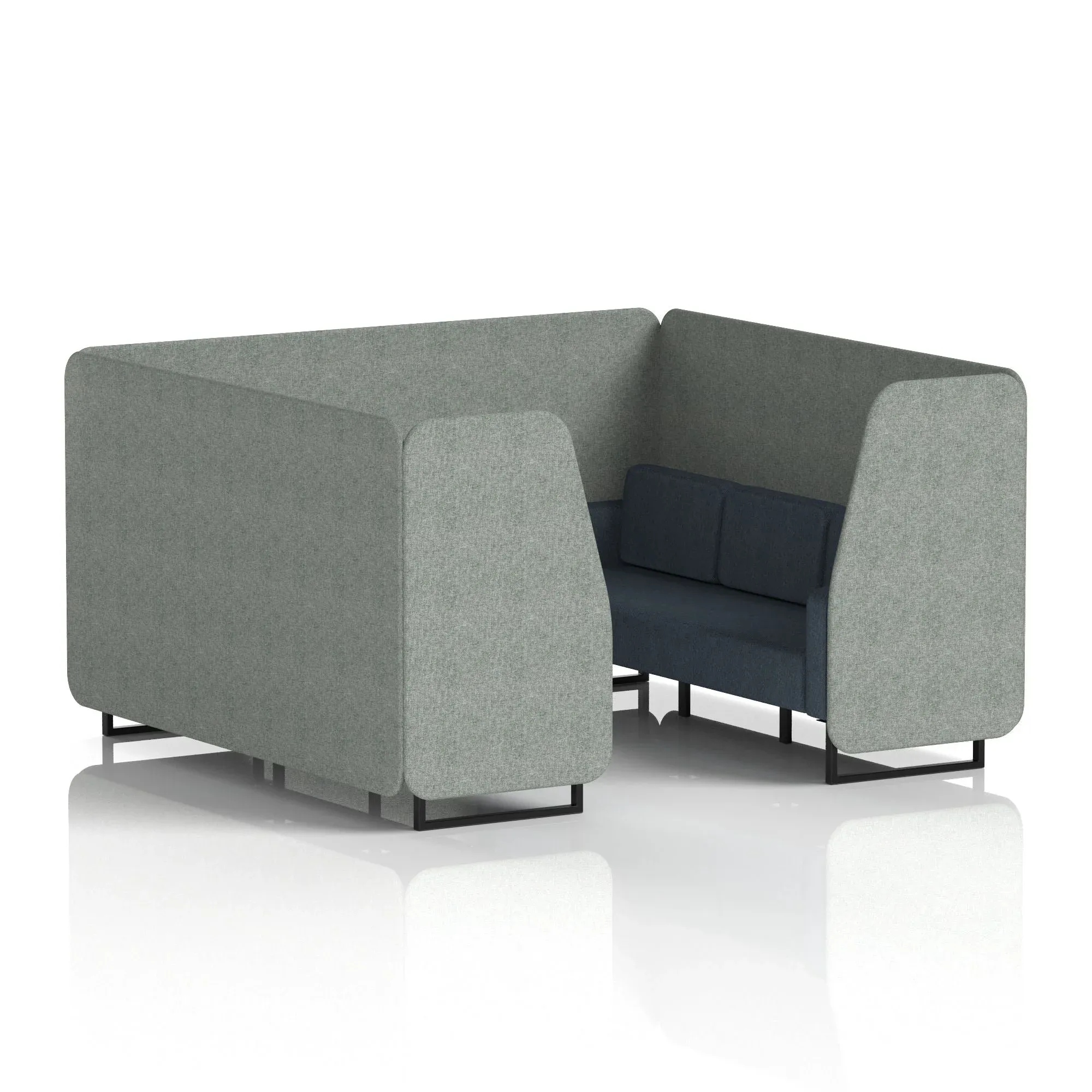 Brixworth Booth in Two Tone