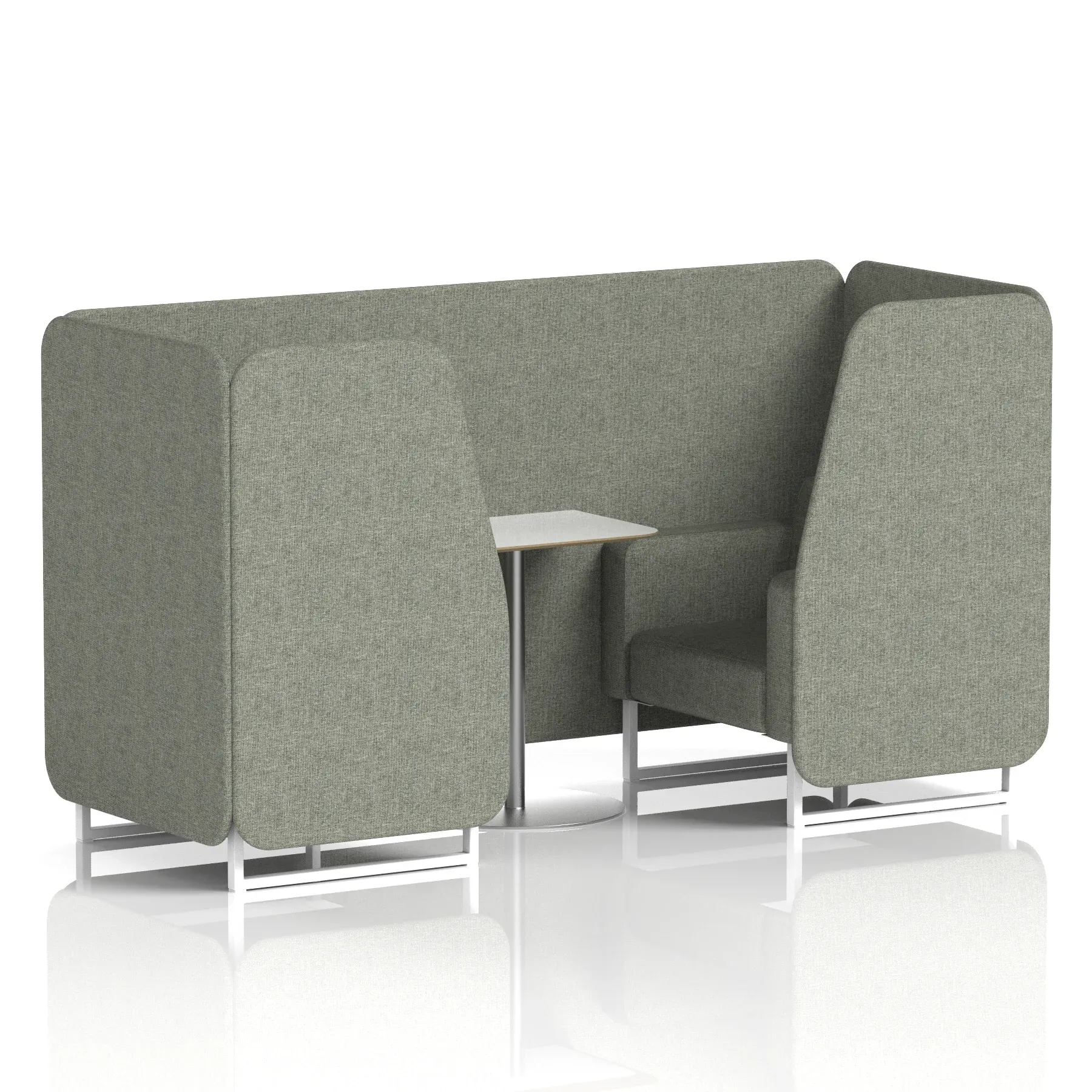 Brixworth Booth With White Table In Single Tone