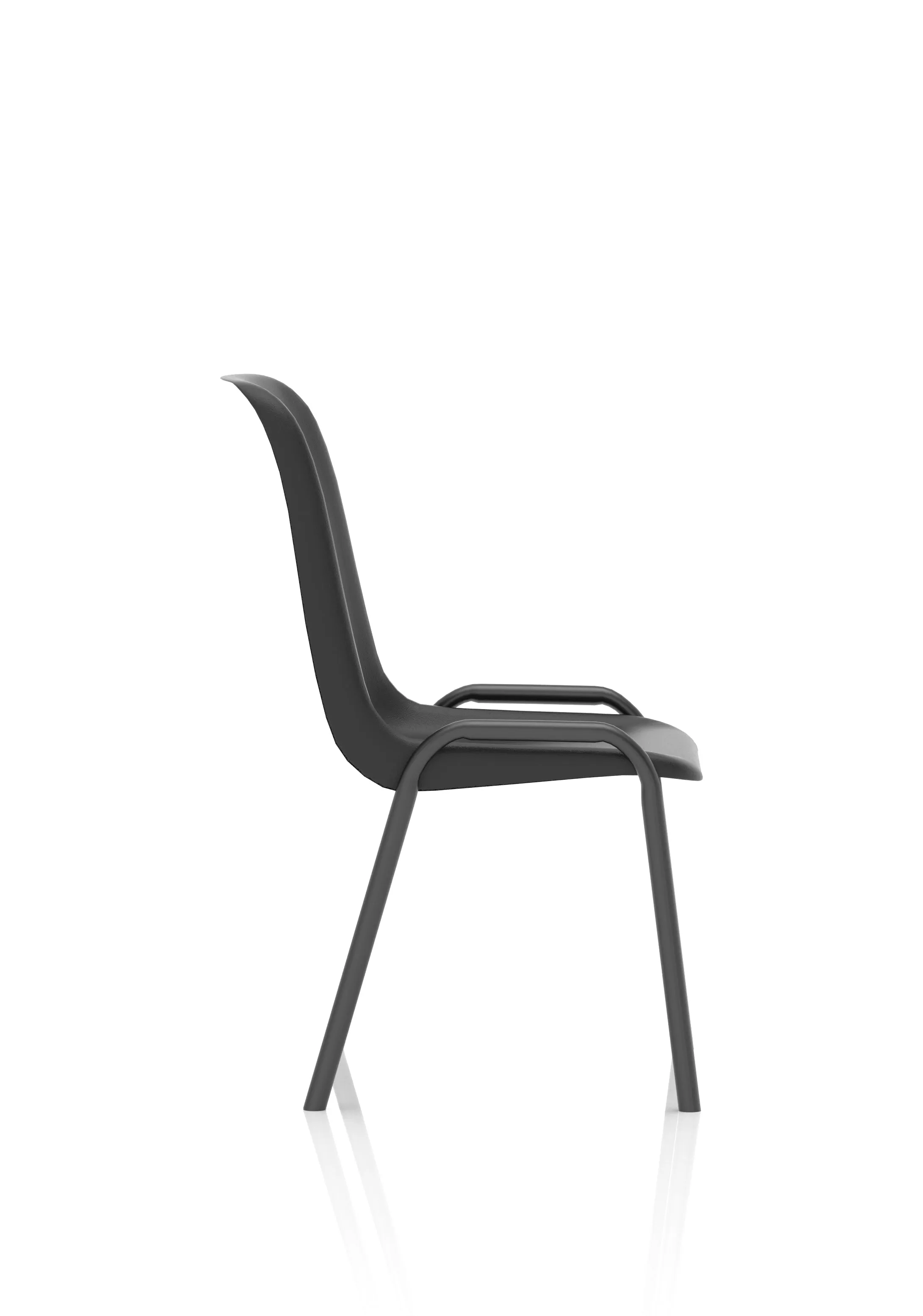 EE - Polly Medium Back Stacking Polypropylene Visitor Chair