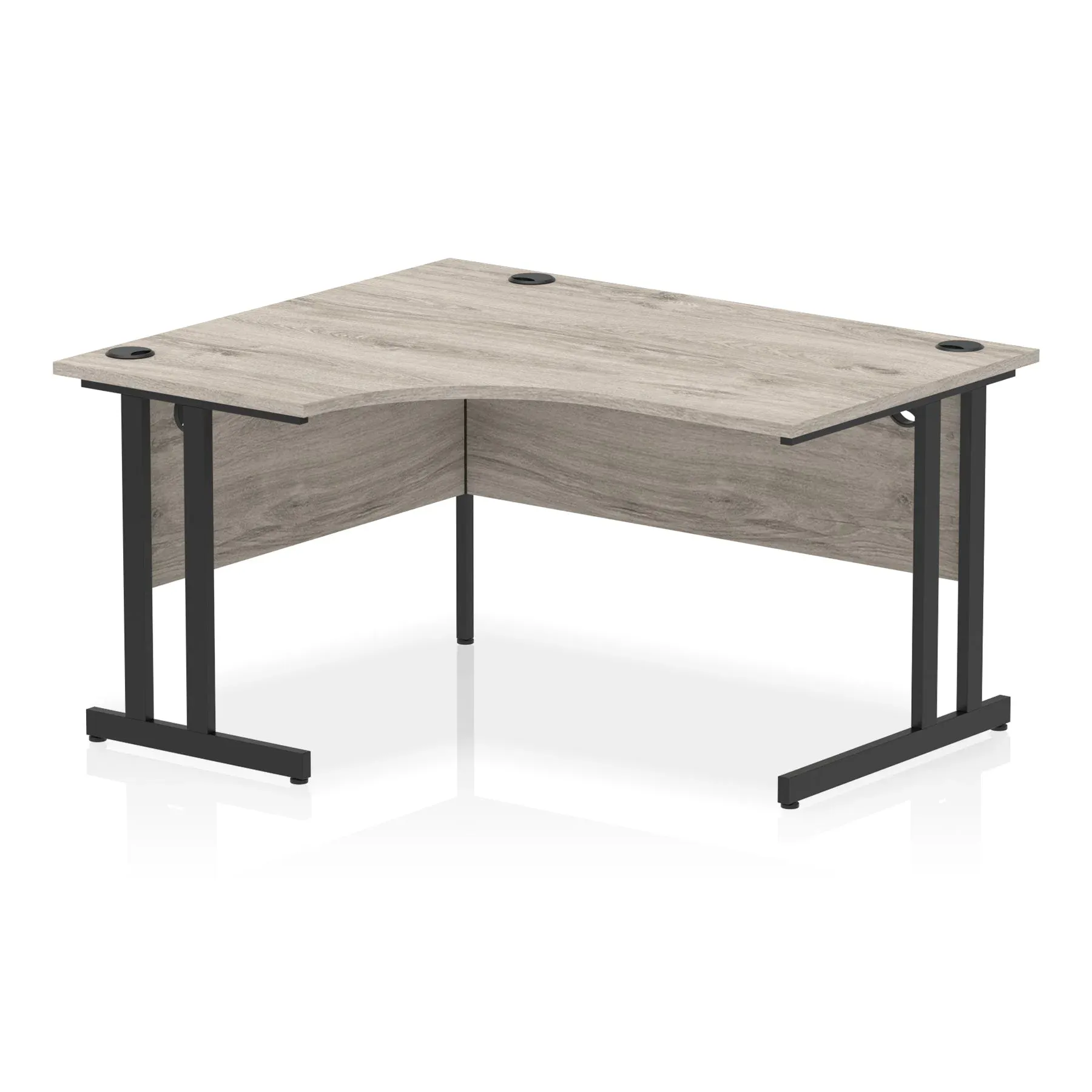 OE - Impulse 1400mm Left Crescent Desk Cantilever Leg