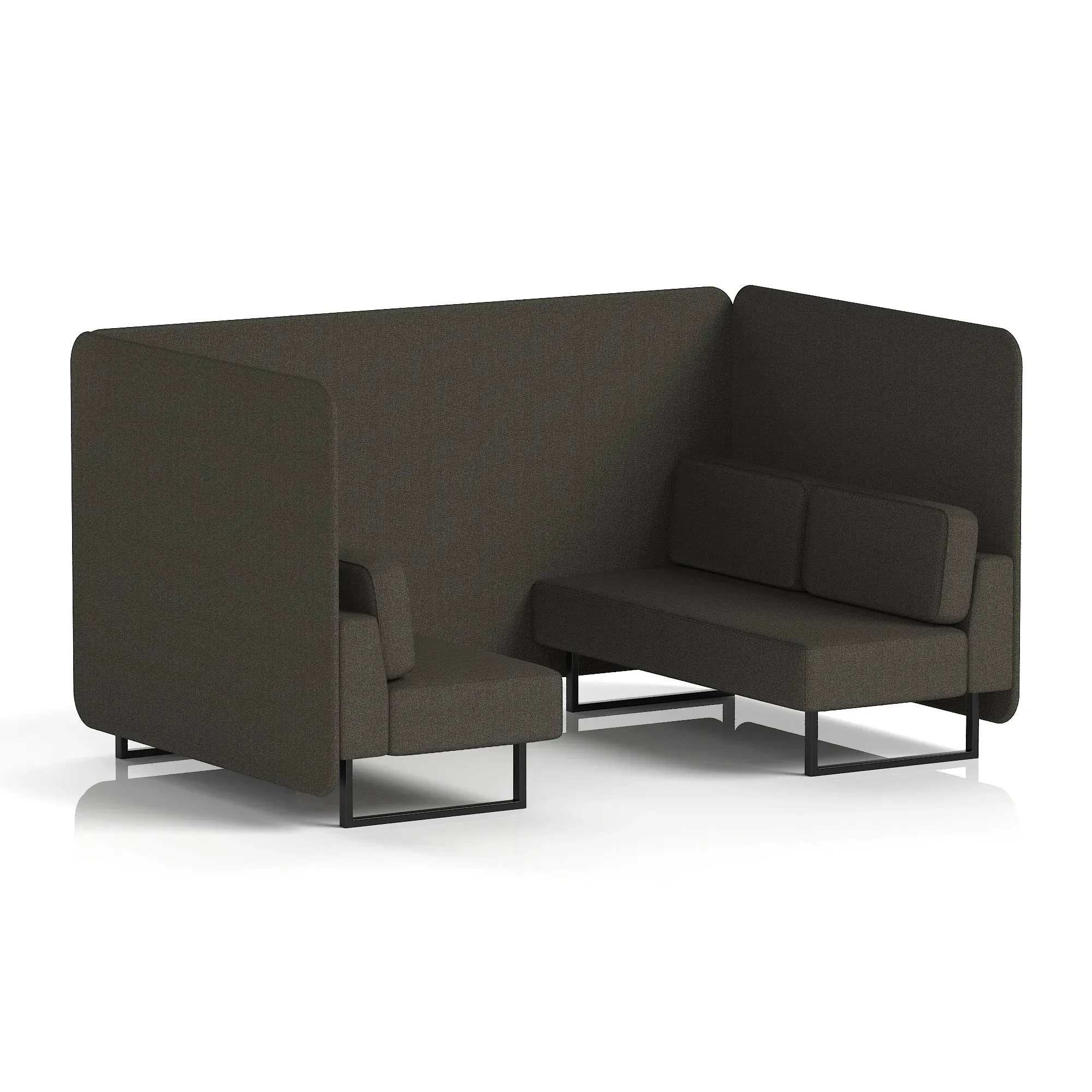 Brixworth Bench Booth in Single Tone