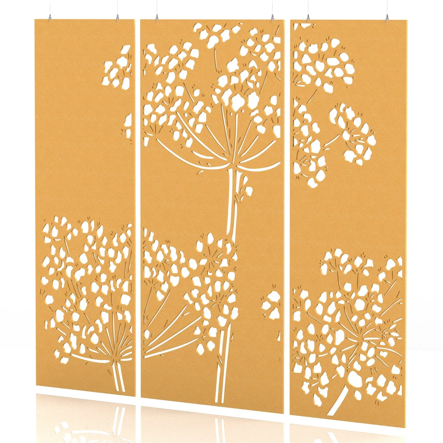 Sch! Acoustic Wall and Hanging Screens (3 Panels)