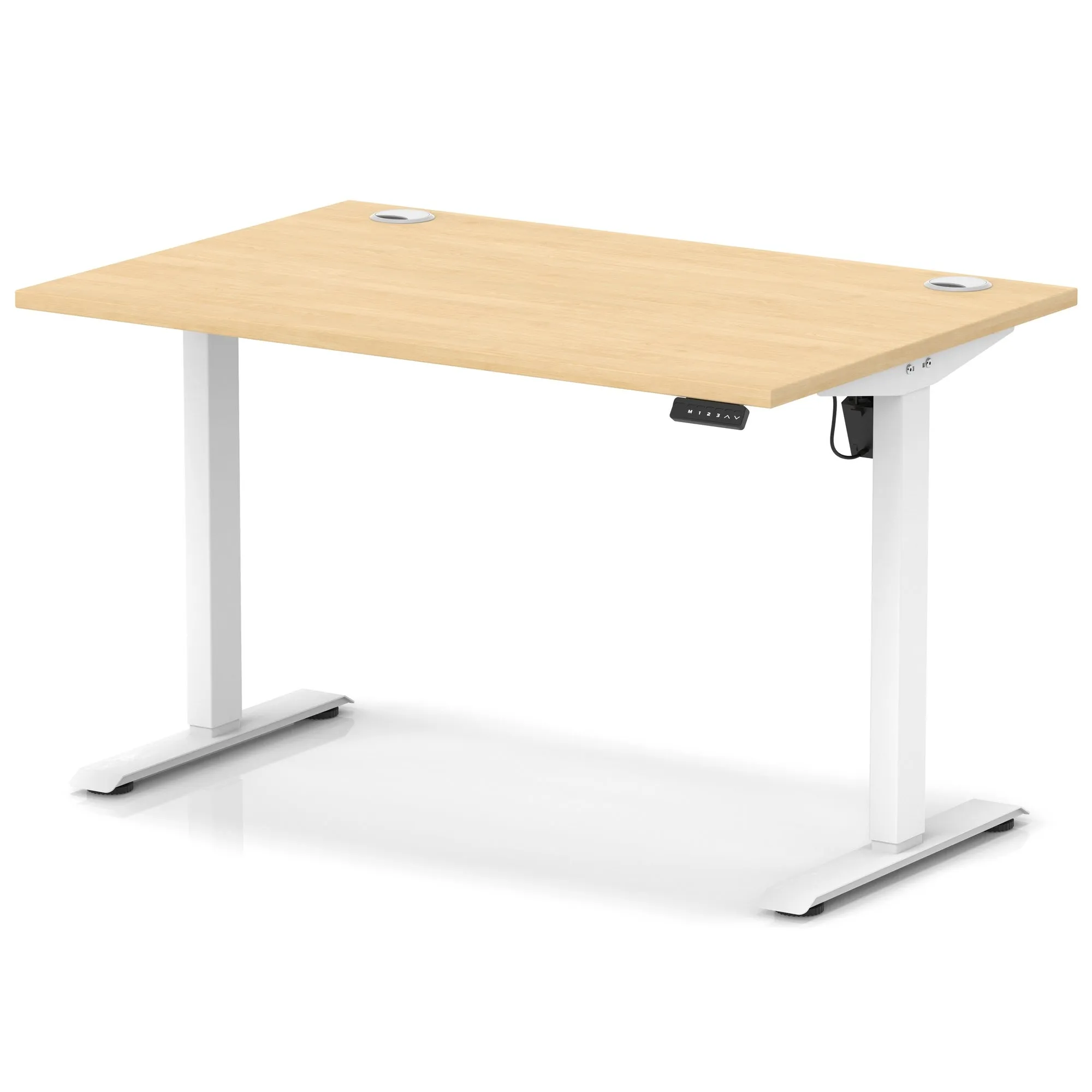 EE - Air Lite Height Adjustable Desk With Cable Ports