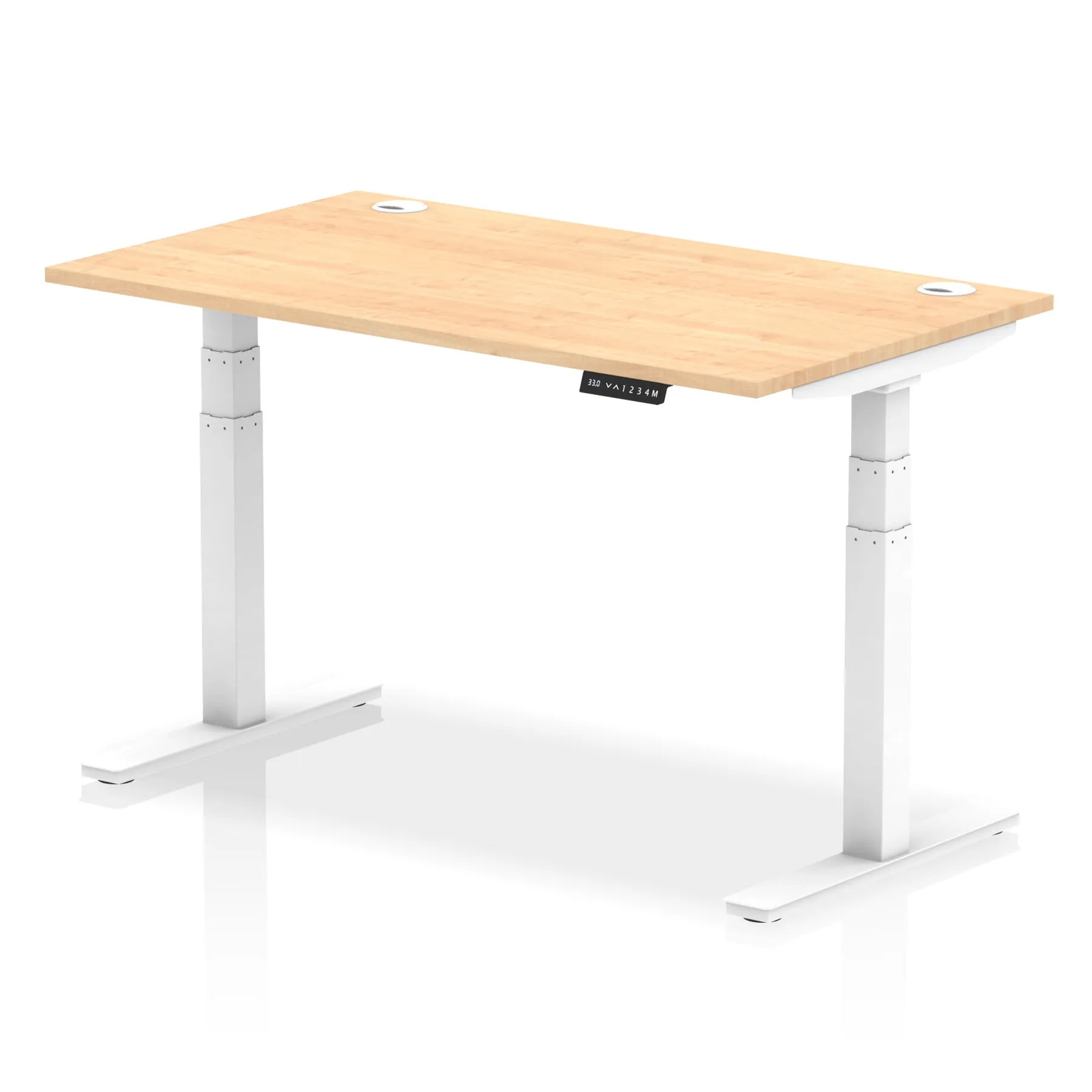 EE - Air Height Adjustable Desk With Cable Ports