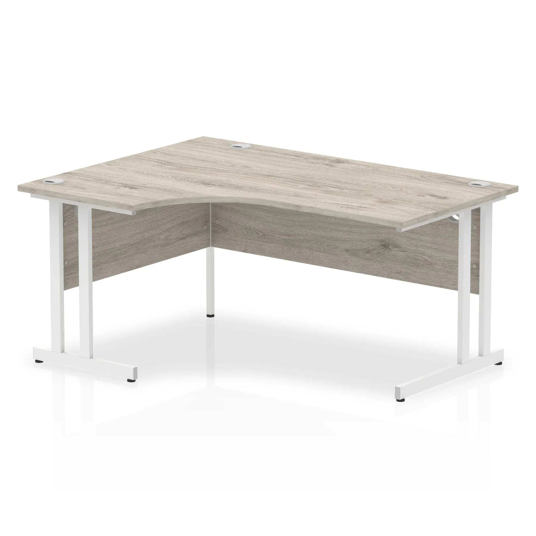 OE - Impulse 1600mm Left Crescent Desk Cantilever Leg