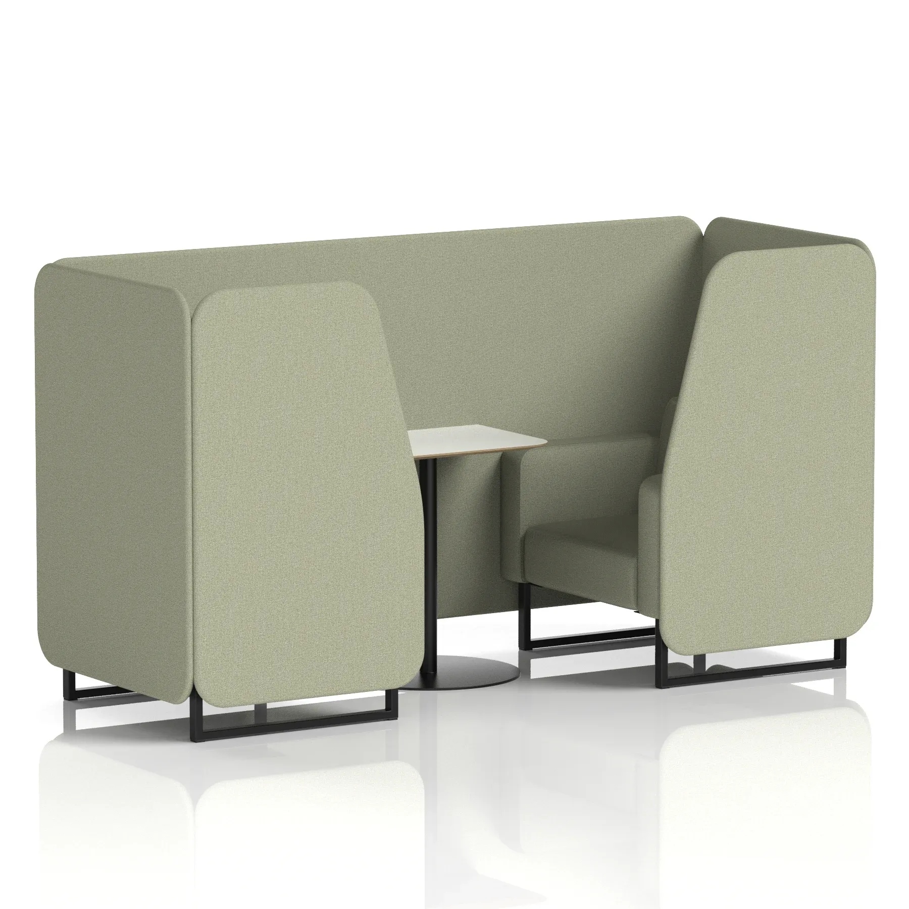 Brixworth Booth With White Table In Single Tone