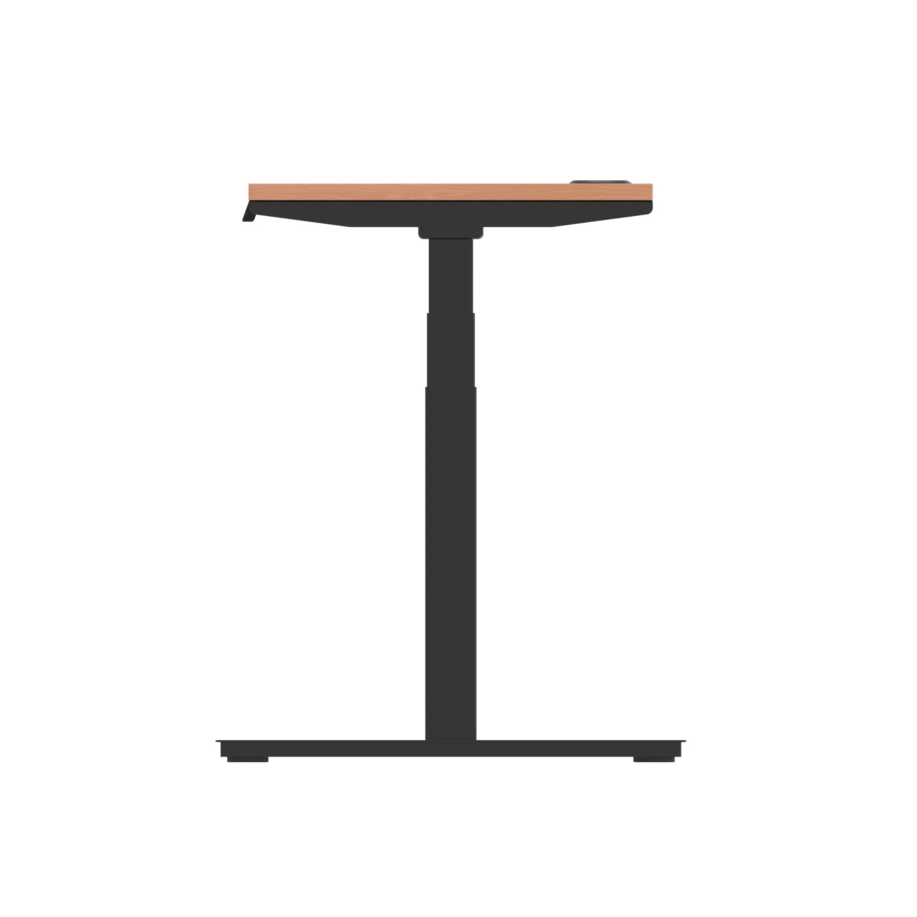 EE - Air Height Adjustable Slimline Desk With Cable Ports