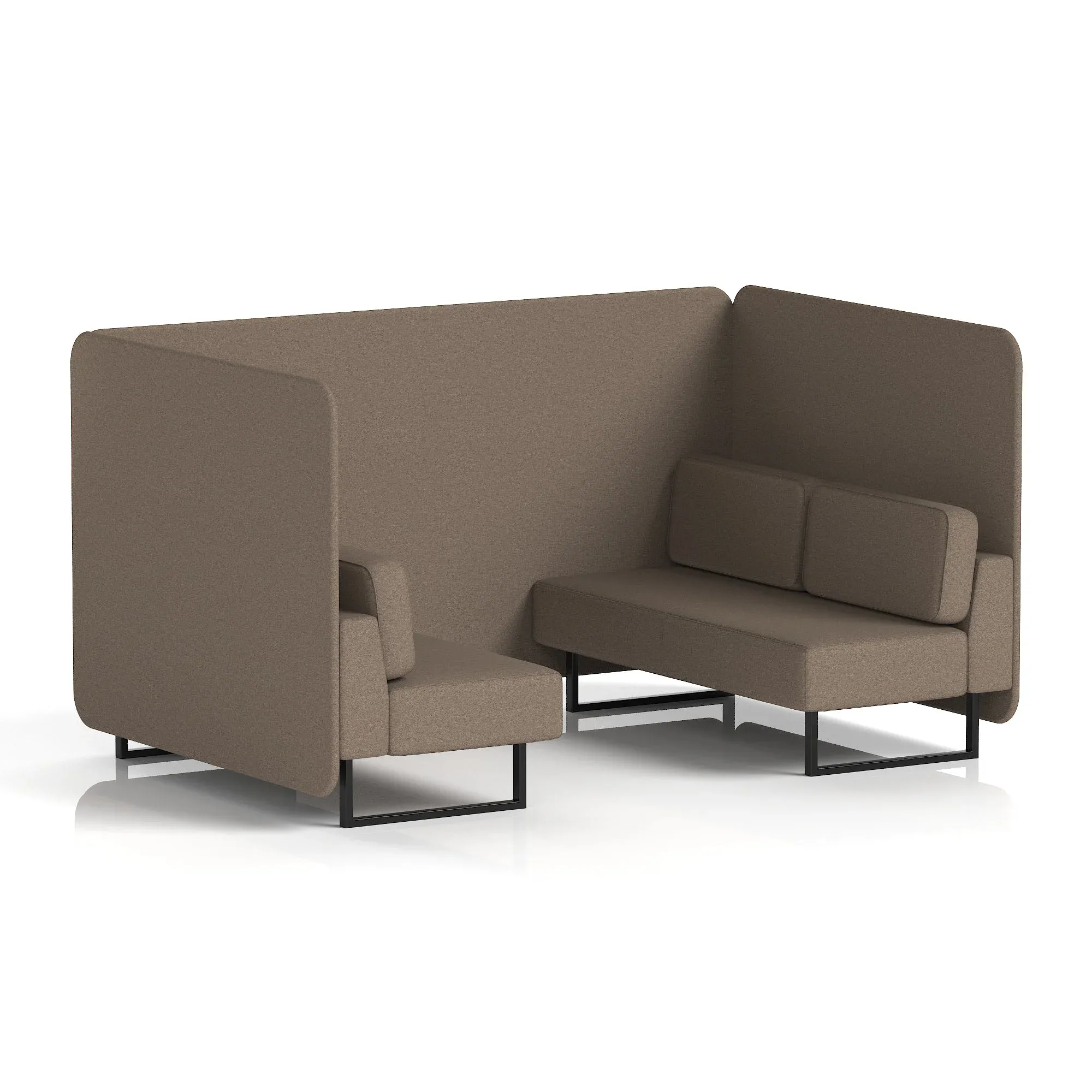 Brixworth Bench Booth in Single Tone