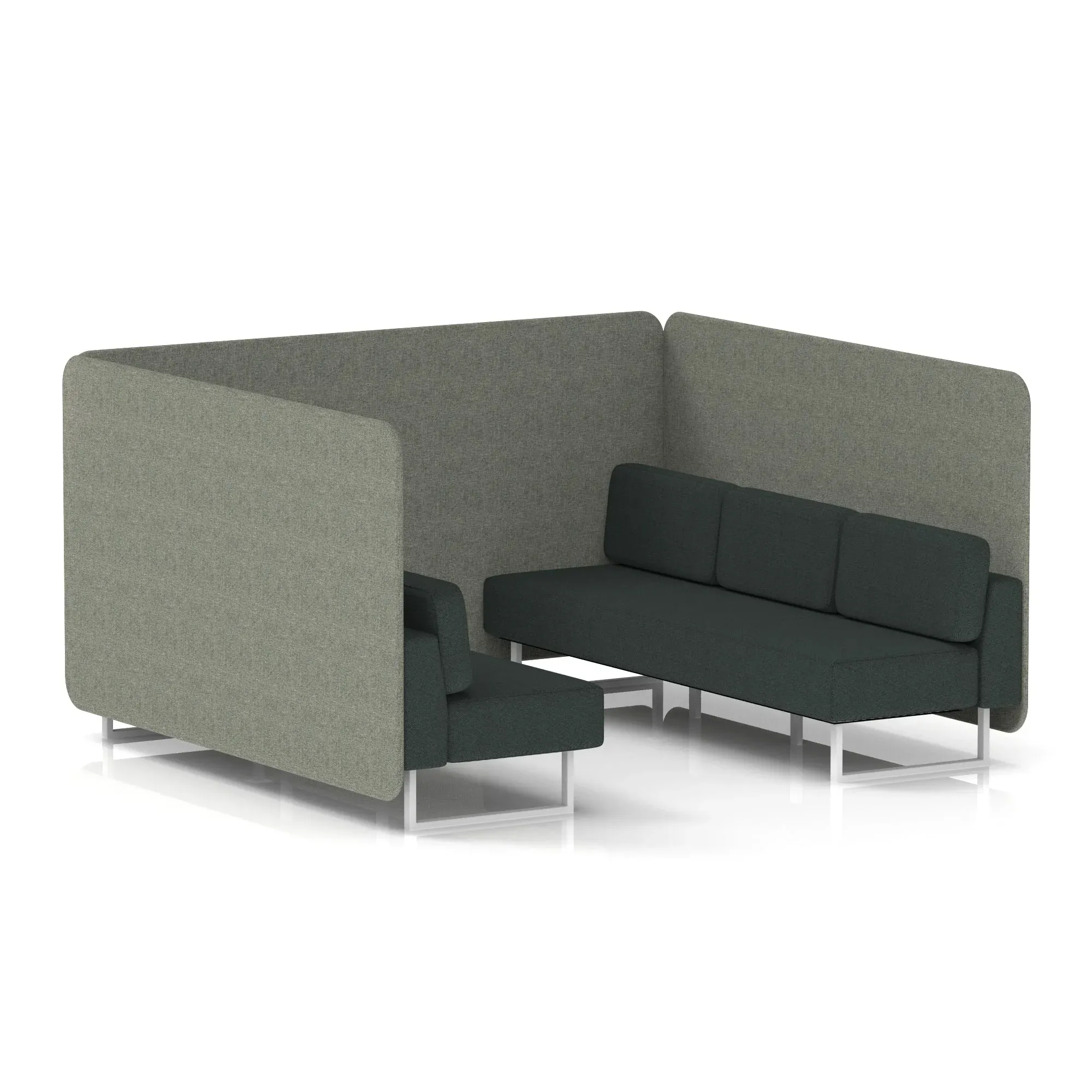 EE - Brixworth Bench Booth in Two Tone
