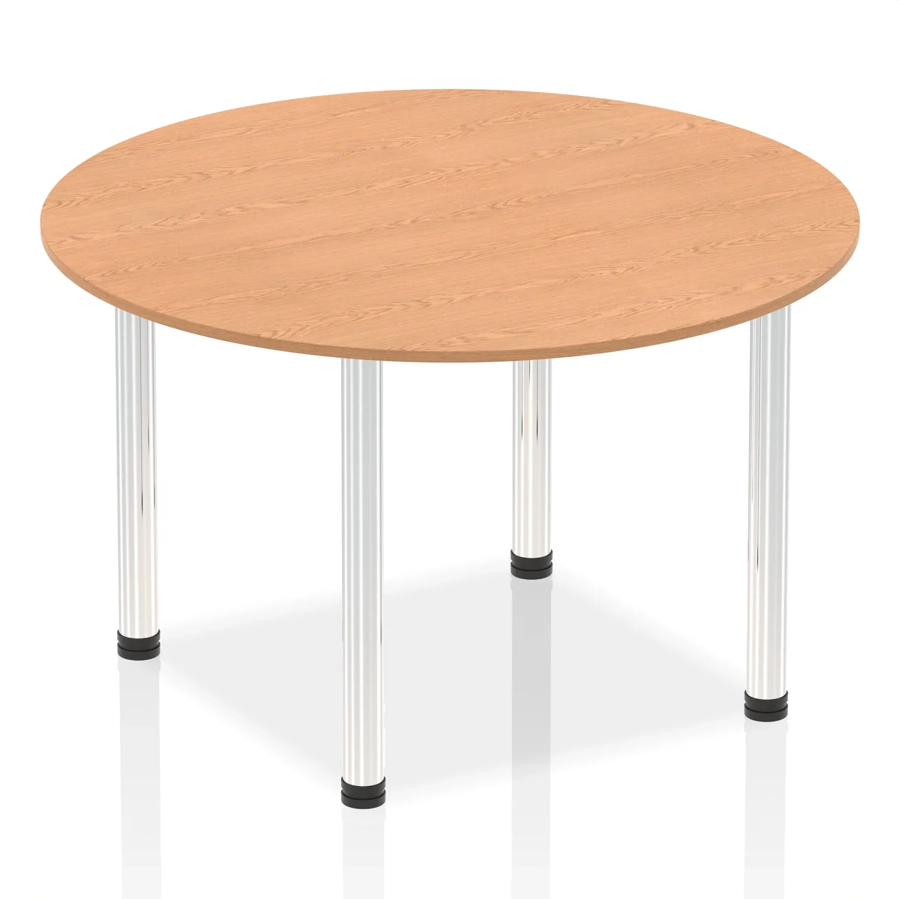 Impulse Round Table With Post Leg