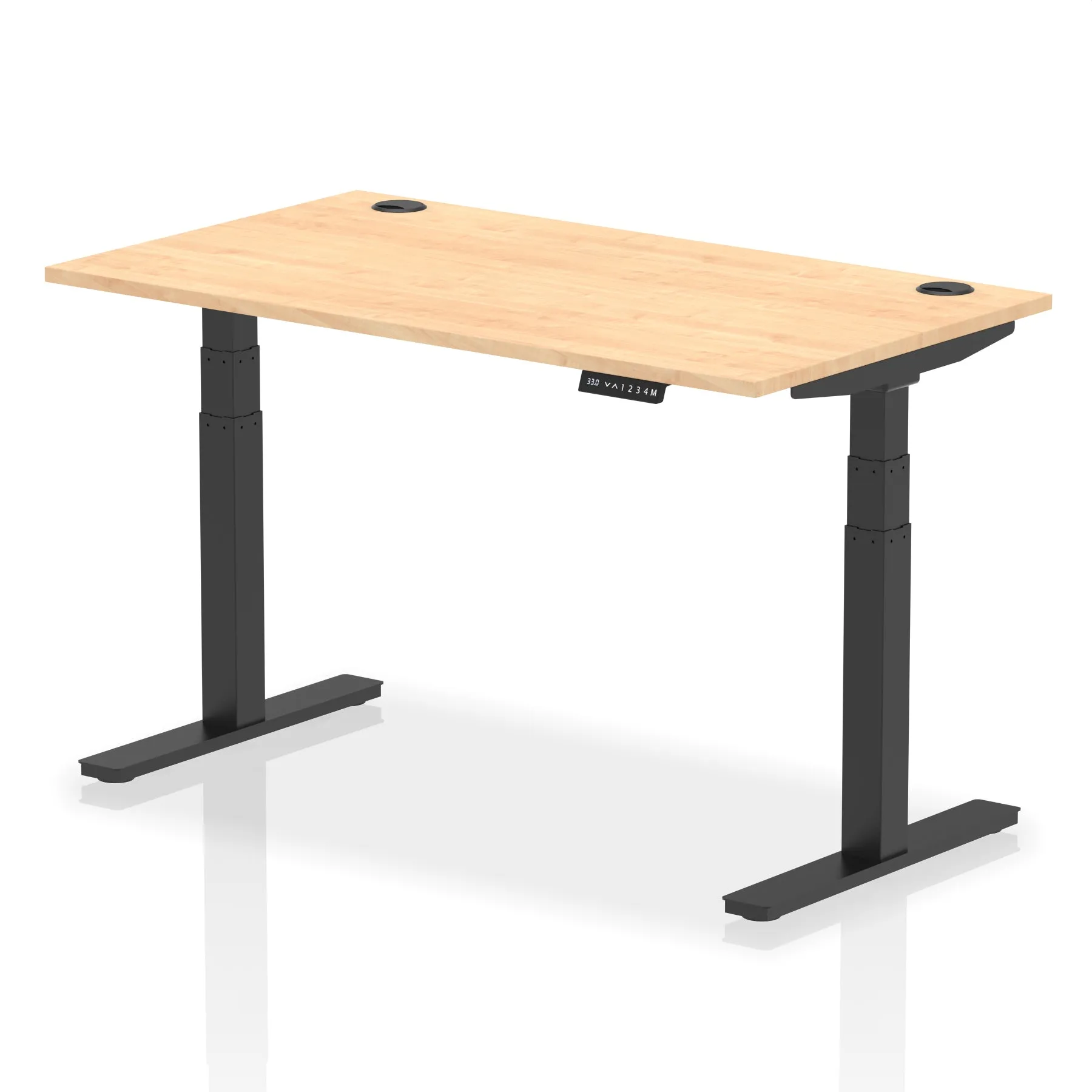 EE - Air Height Adjustable Desk With Cable Ports
