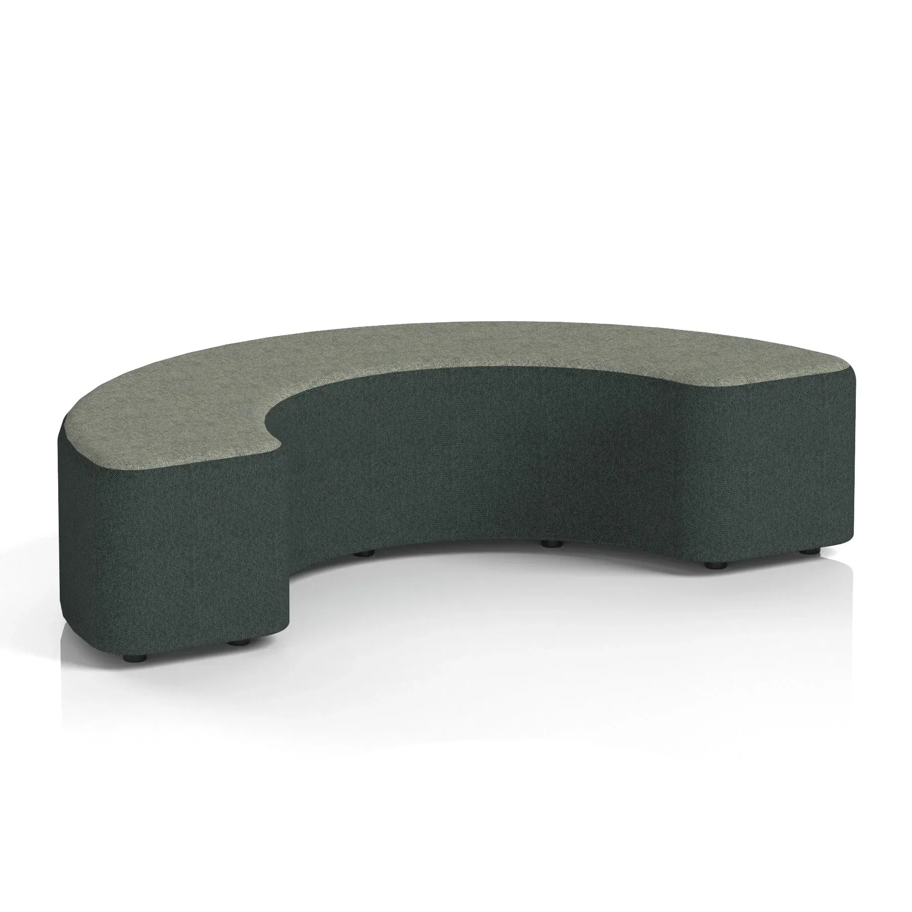 EE - Harlestone Curved Stool in Two Tone