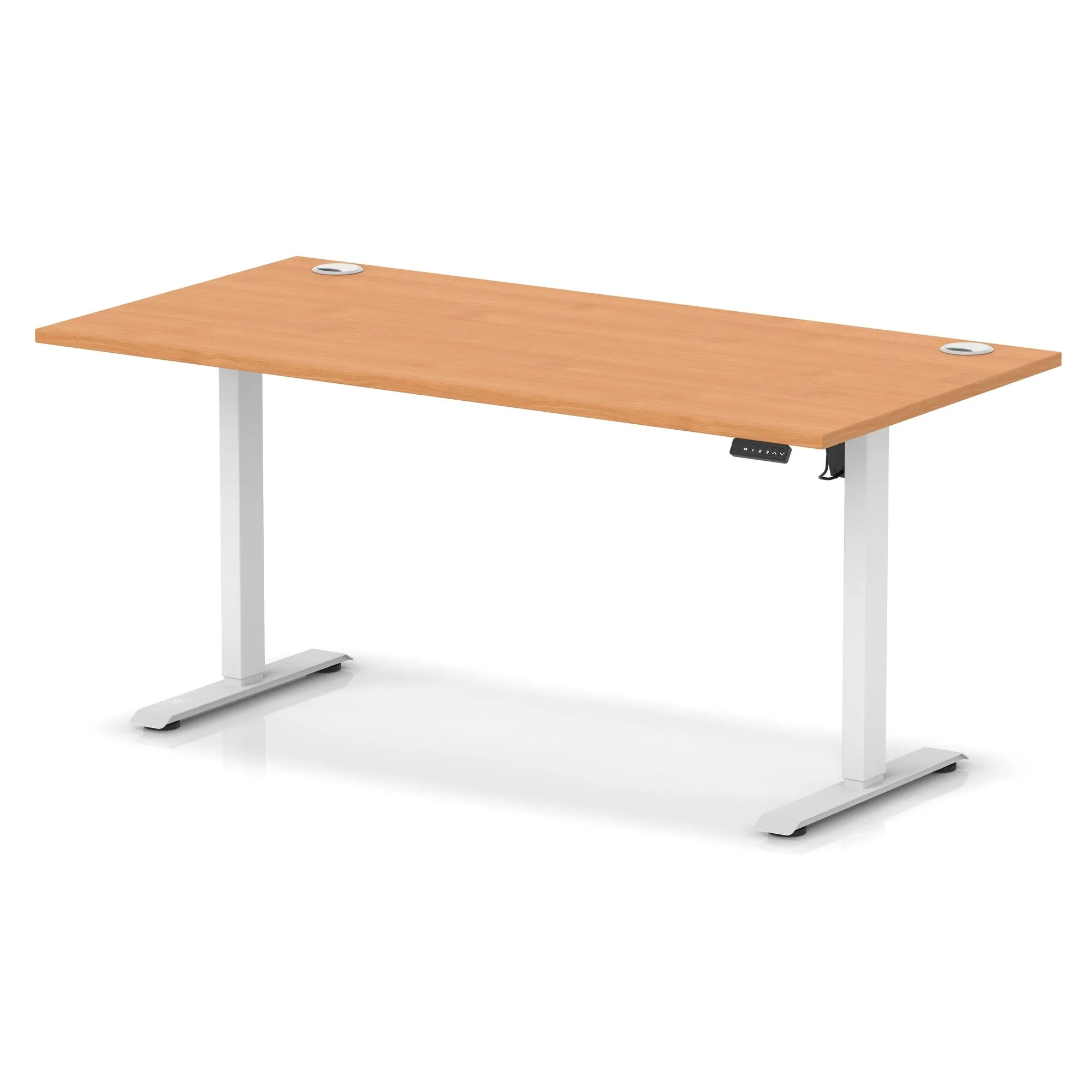 OE - Air Lite Height Adjustable Desk With Cable Ports