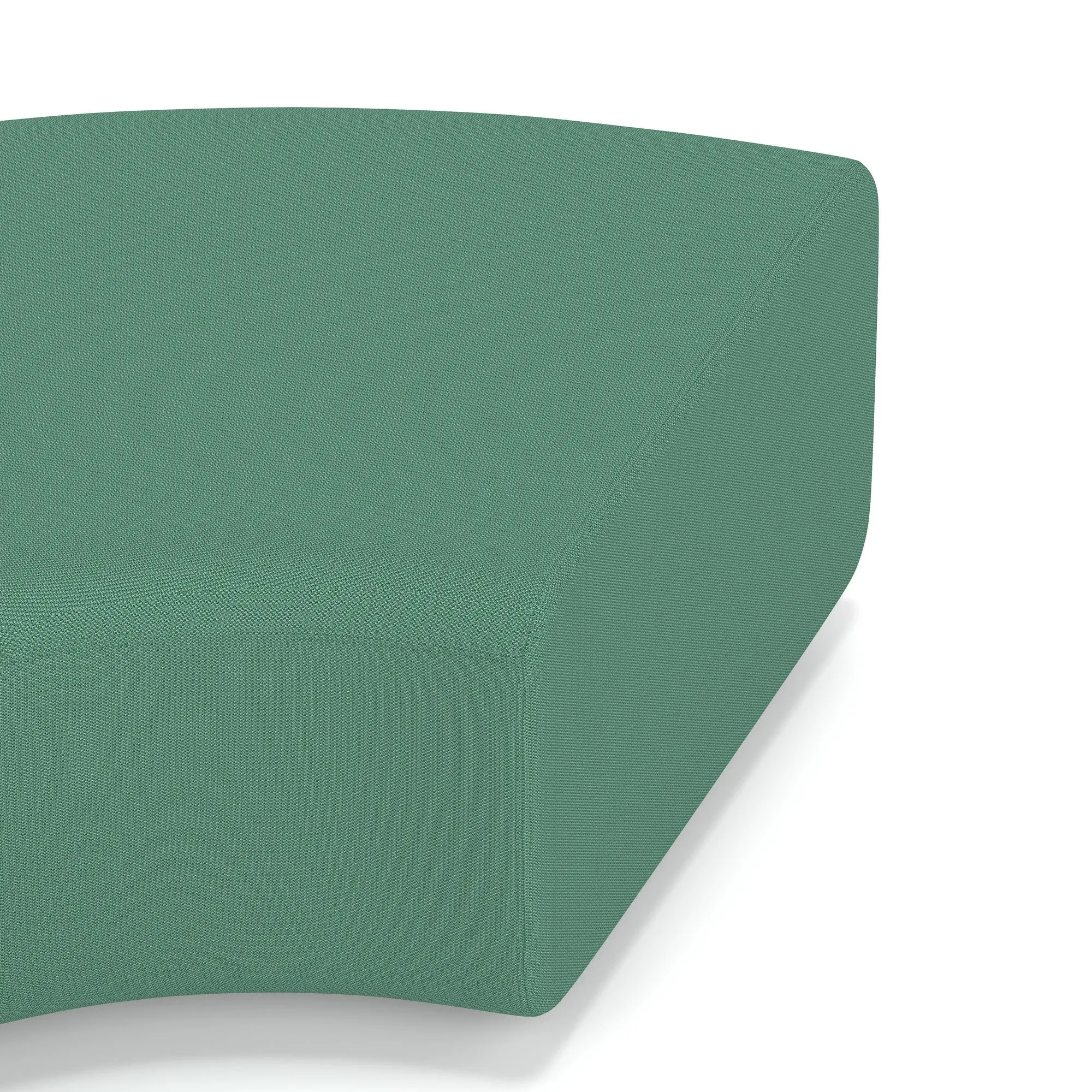 EE - Mawsley Modular Seating 90 Degree Backless Curved Unit