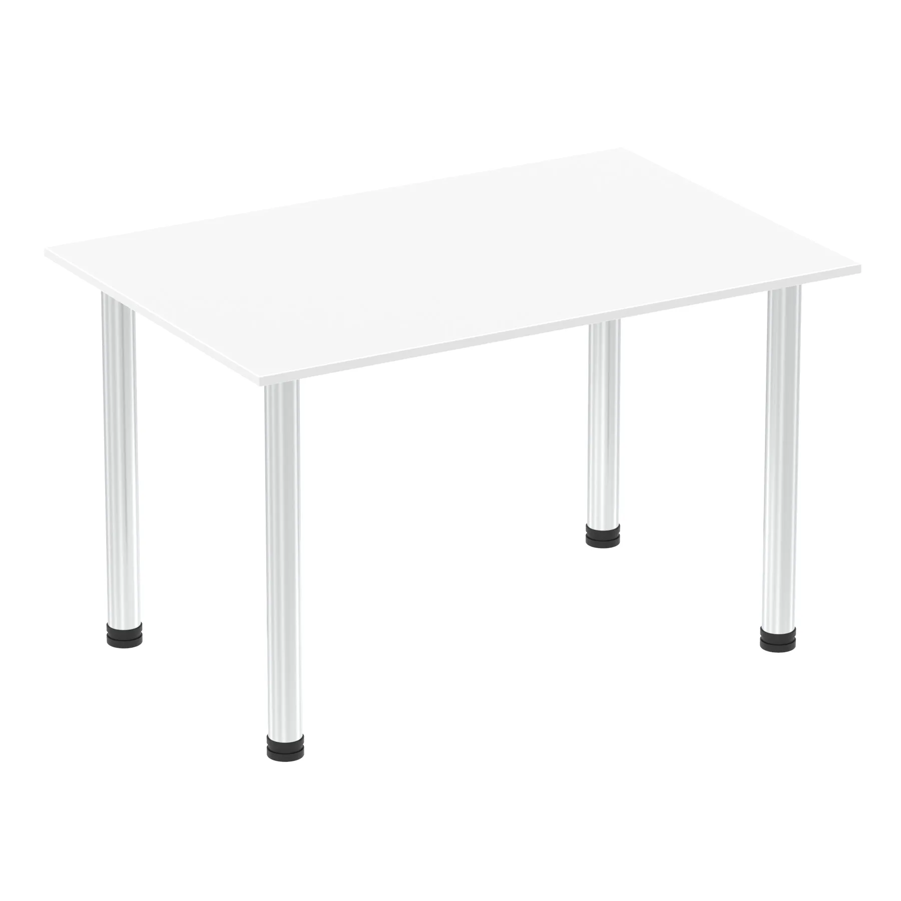 Impulse 1200mm Straight Table With Post Leg