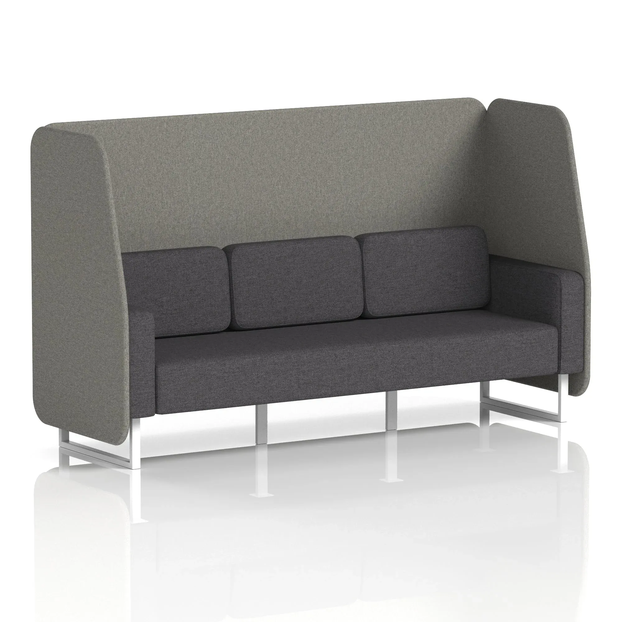 Brixworth Open Booth in Two Tone