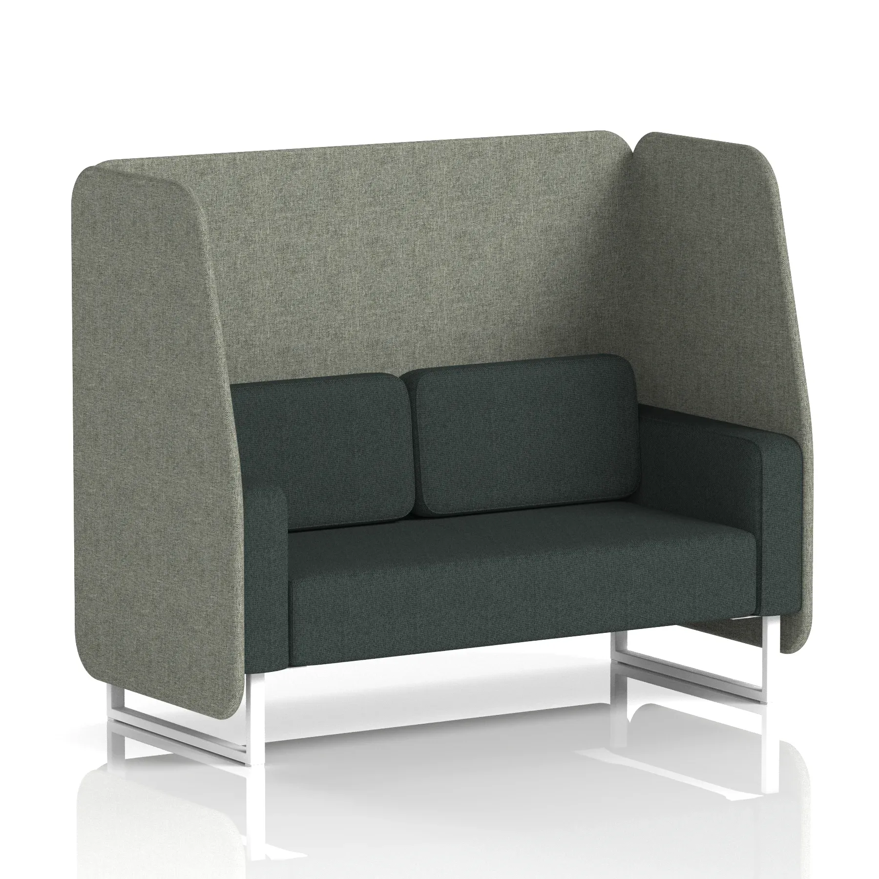 Brixworth Open Booth in Two Tone