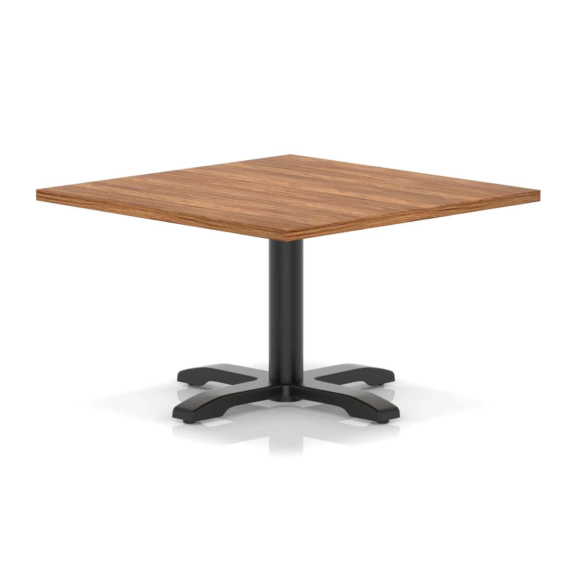 Italia Square Coffee Table With Cross Base