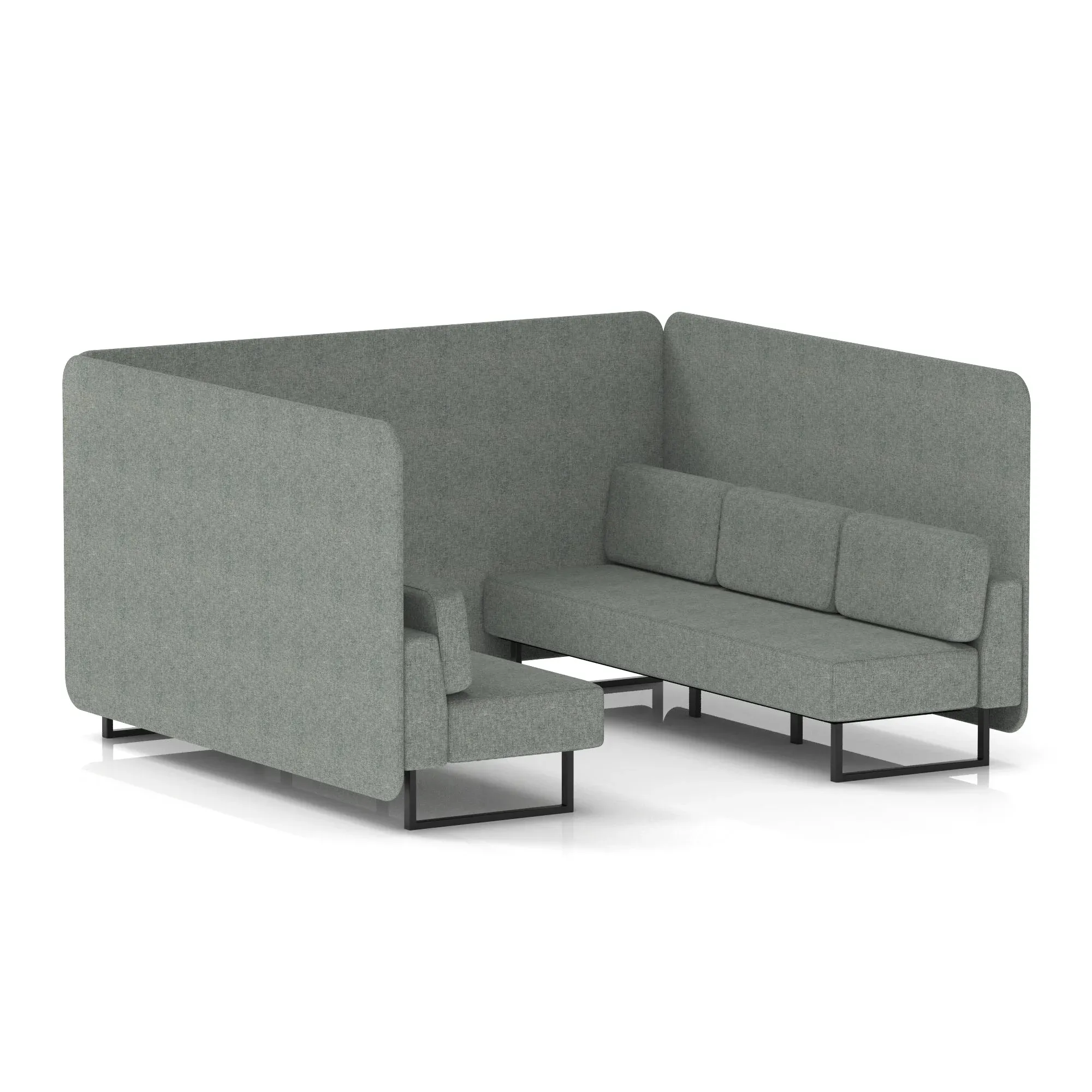 Brixworth Bench Booth in Single Tone