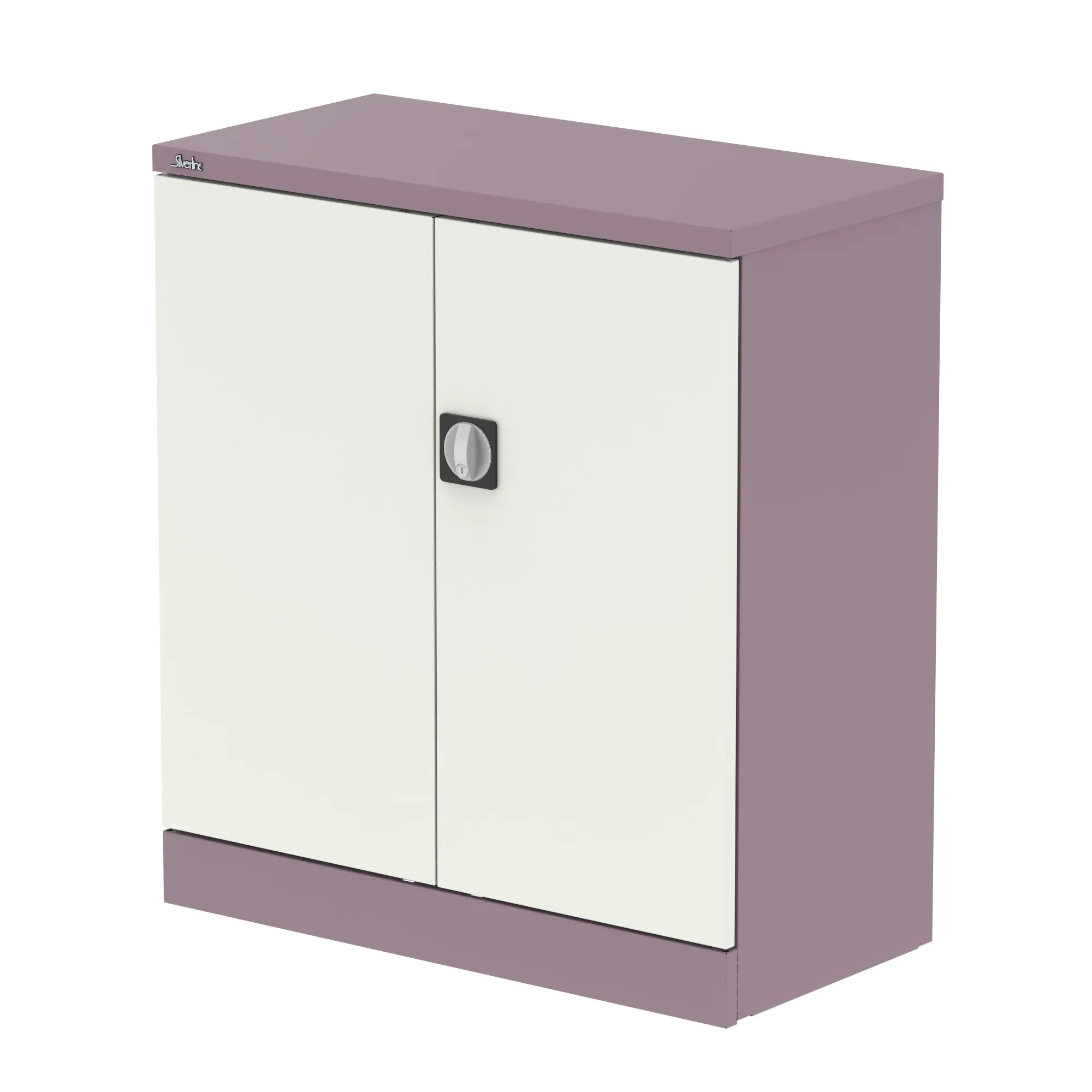 Qube Stationery 2-Door Cupboard With Shelves