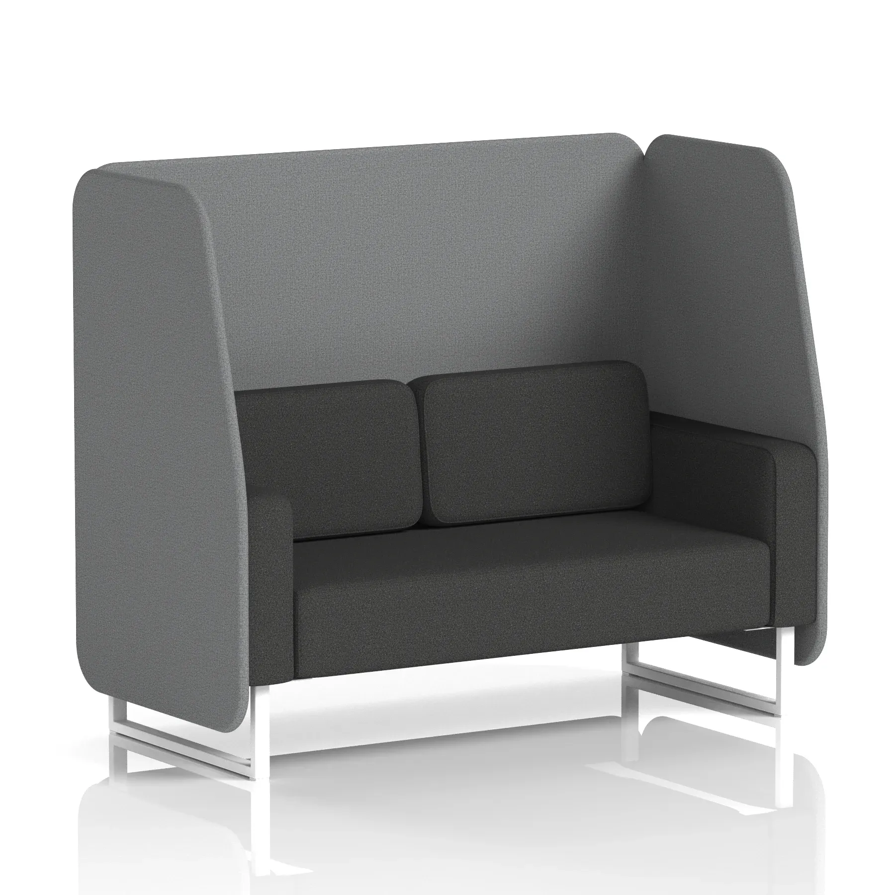 Brixworth Open Booth in Two Tone