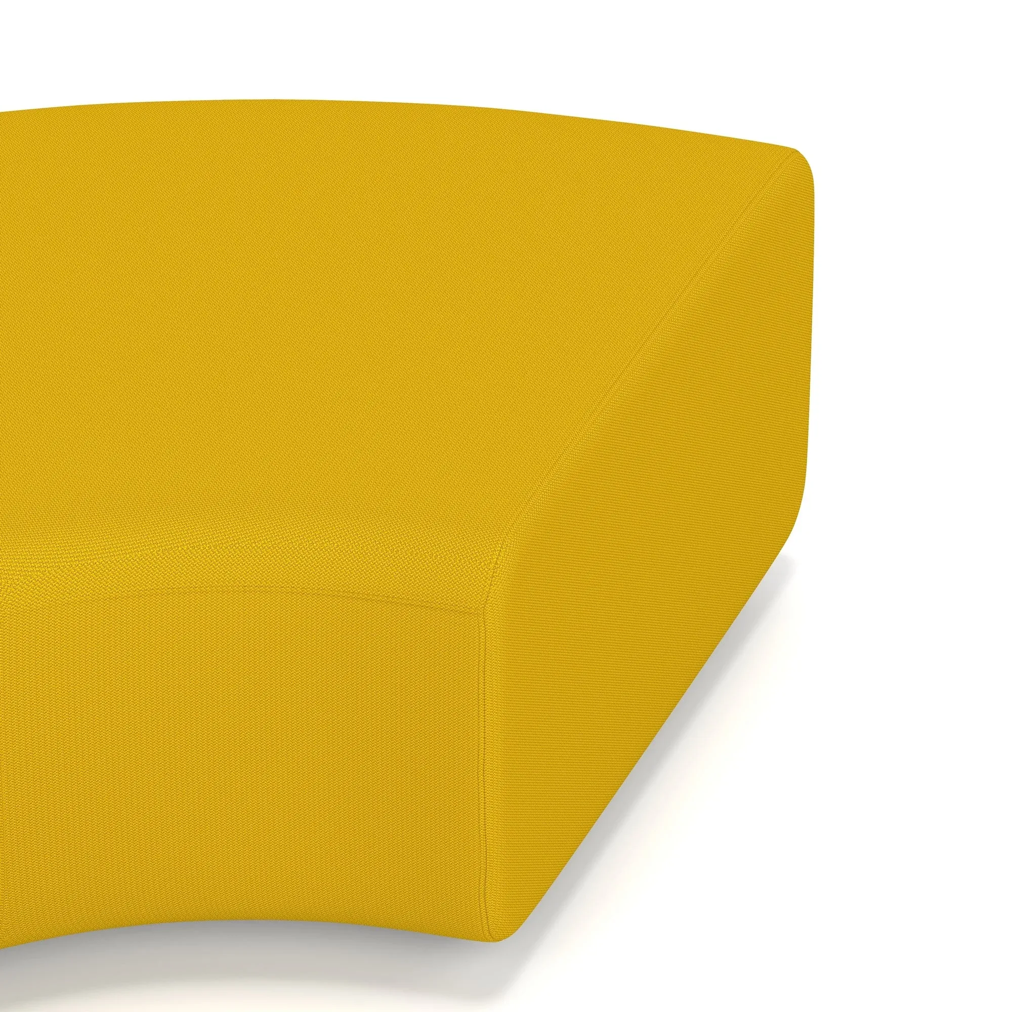 EE - Mawsley Modular Seating 90 Degree Backless Curved Unit