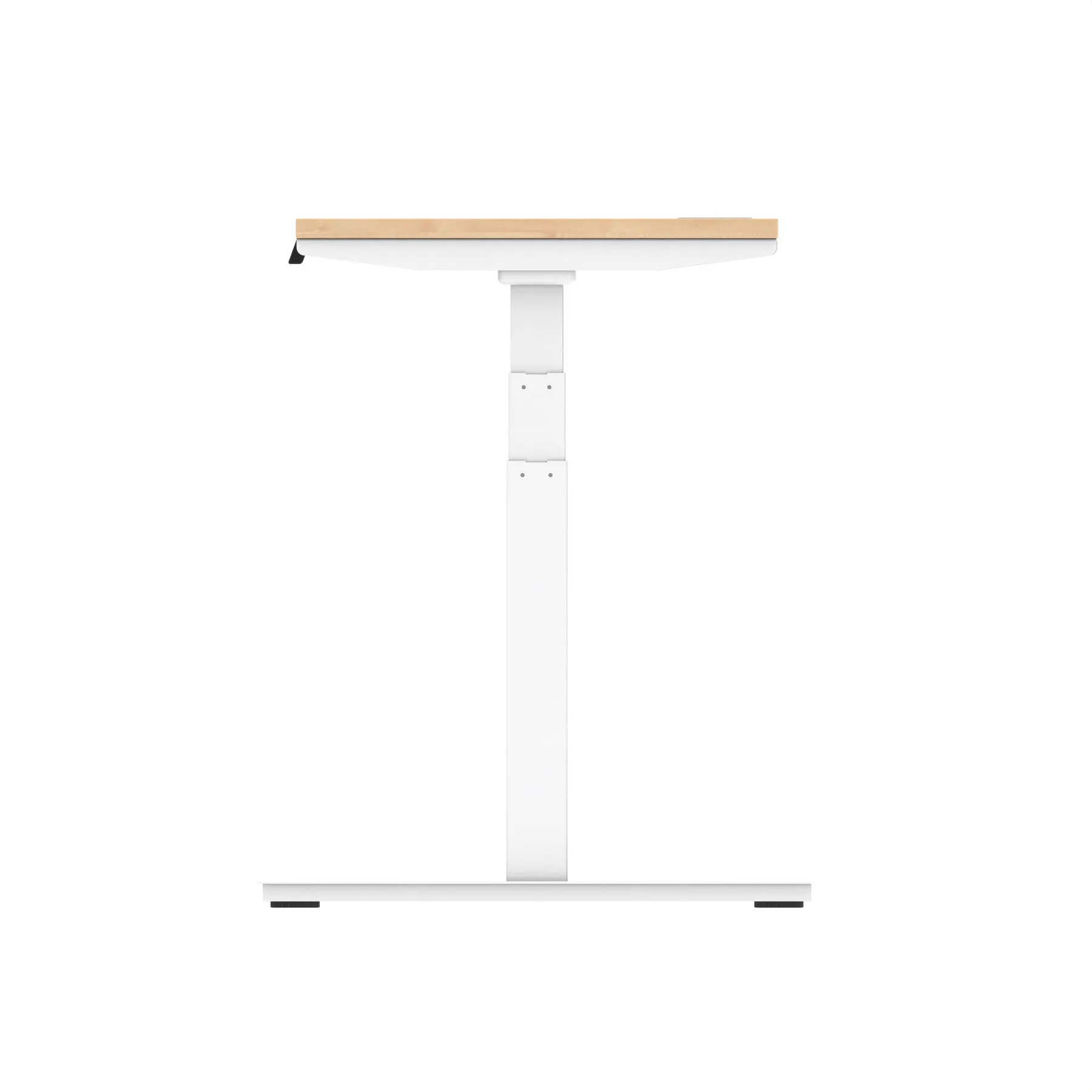 EE - Air Height Adjustable Slimline Desk With Cable Ports