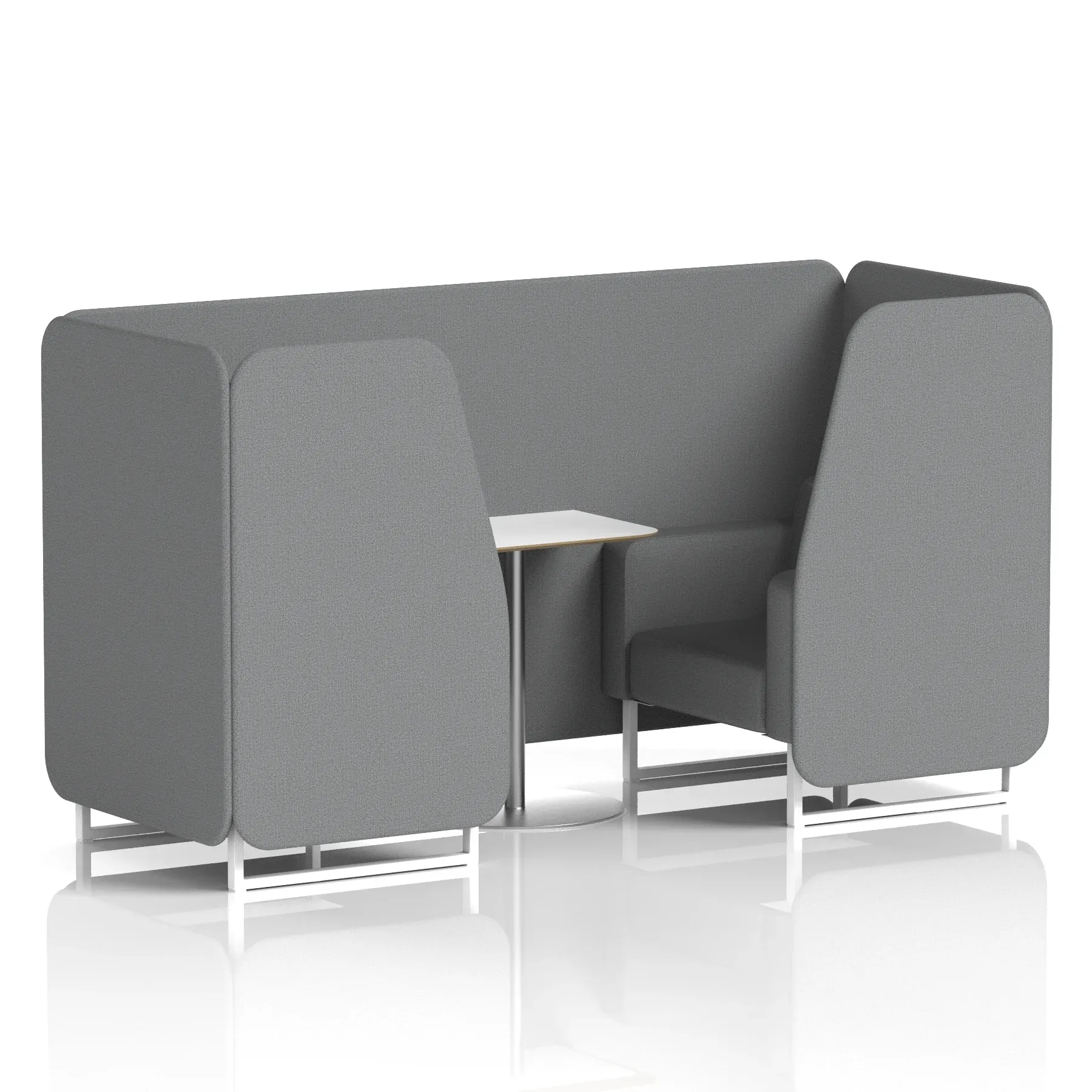 Brixworth Booth With White Table In Single Tone
