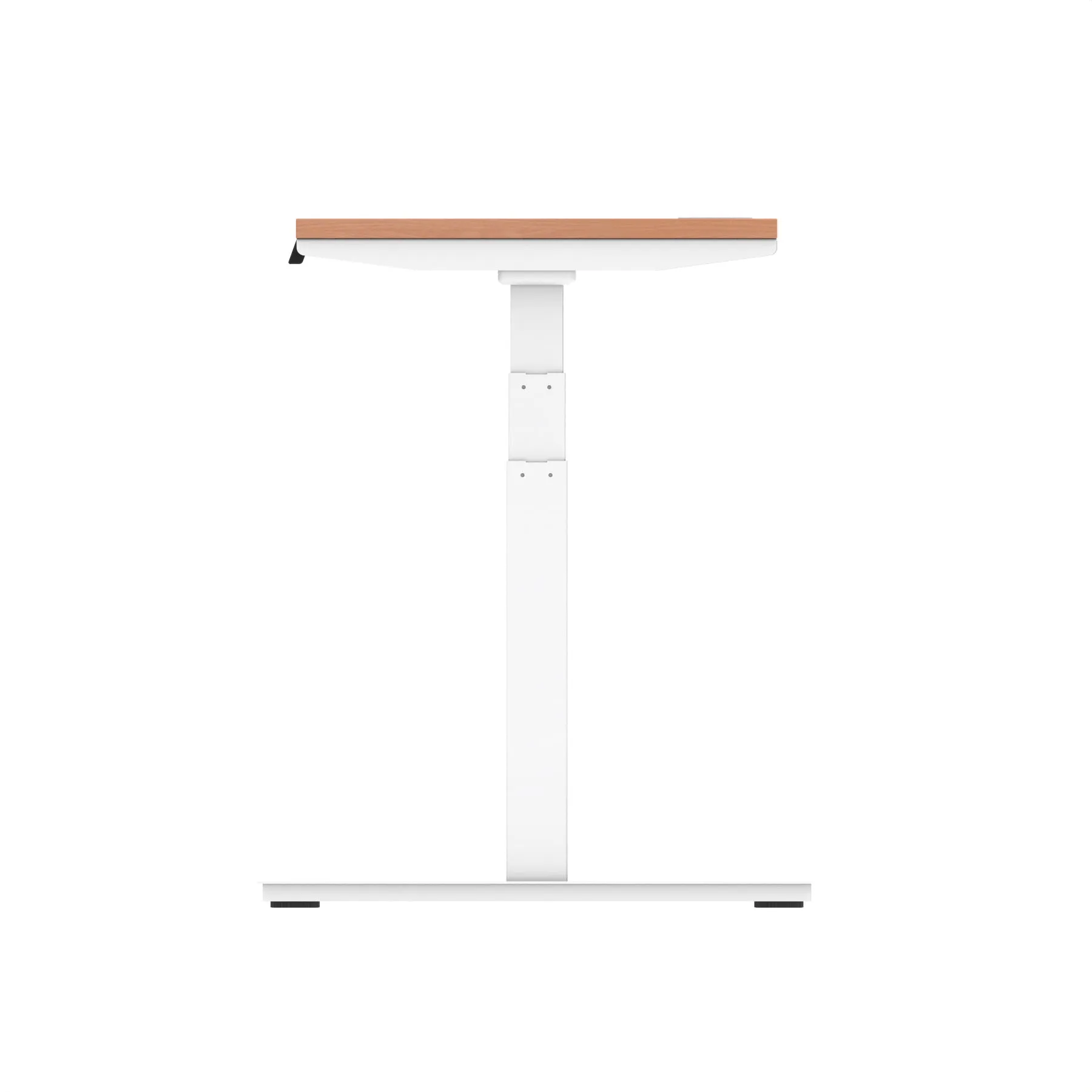 EE - Air Height Adjustable Slimline Desk With Cable Ports
