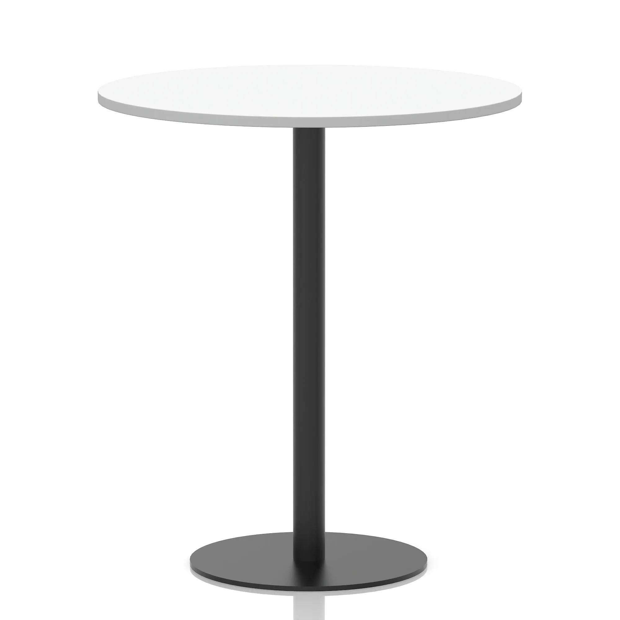 EE - Italia Round Poseur Table Black Leg