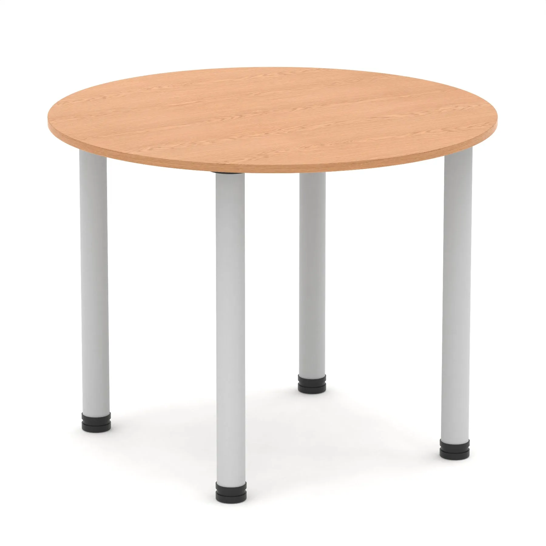 Impulse Round Table With Post Leg