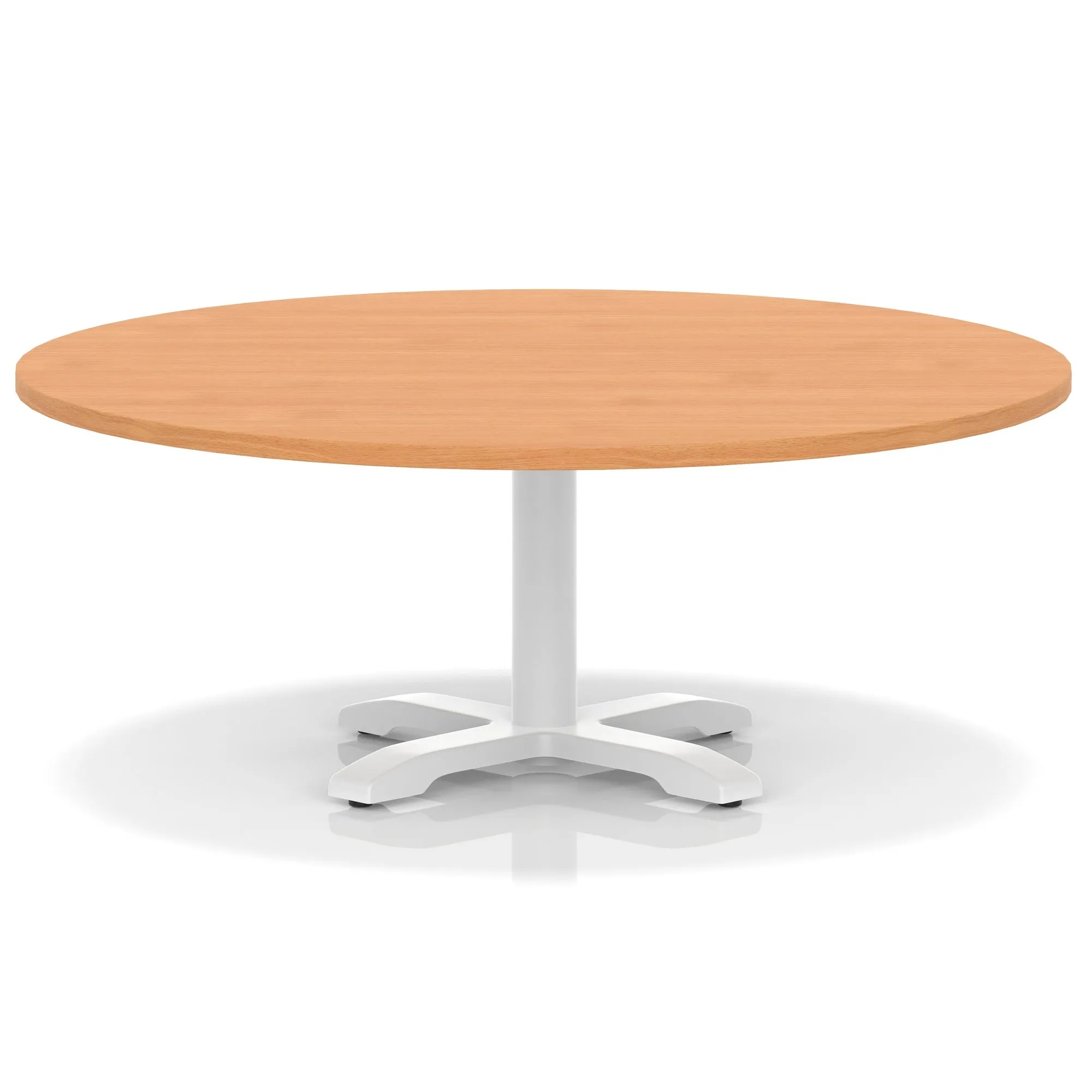 Italia Round Coffee Table With Cross Base