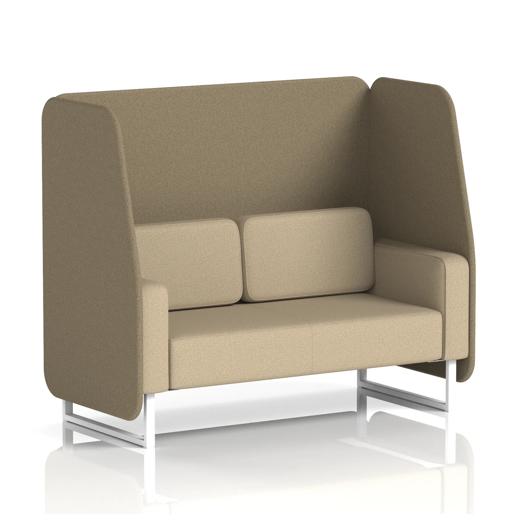 Brixworth Open Booth in Two Tone