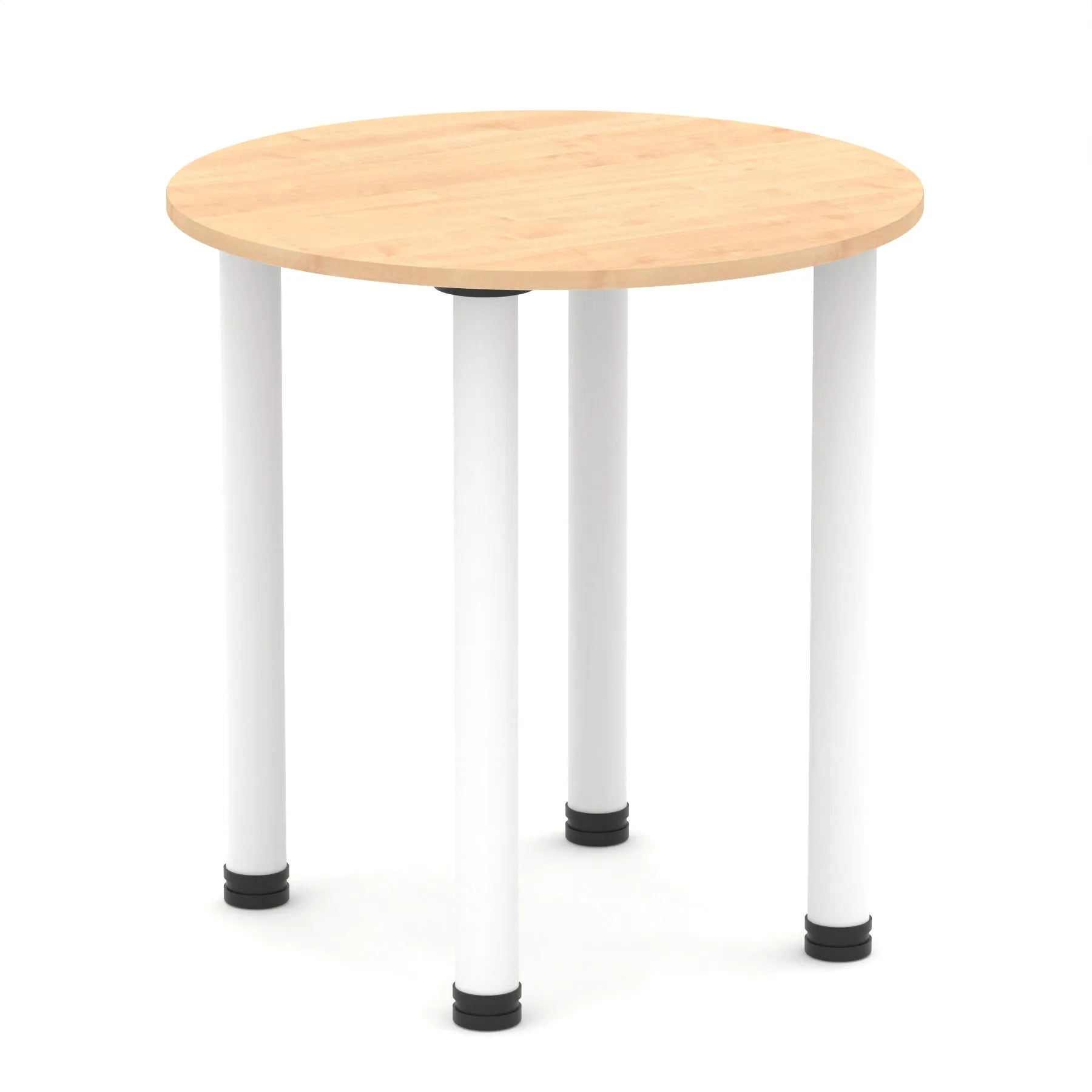 Impulse Round Table With Post Leg