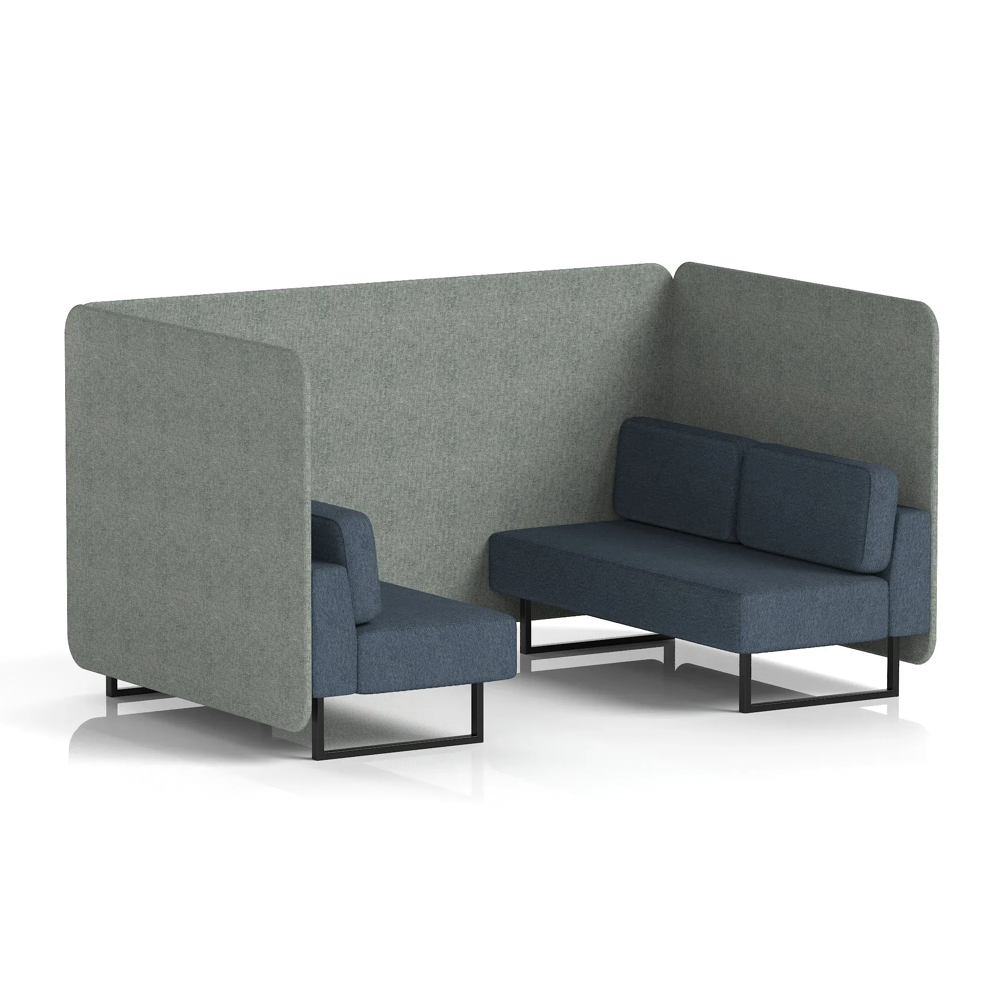 EE - Brixworth Bench Booth in Two Tone
