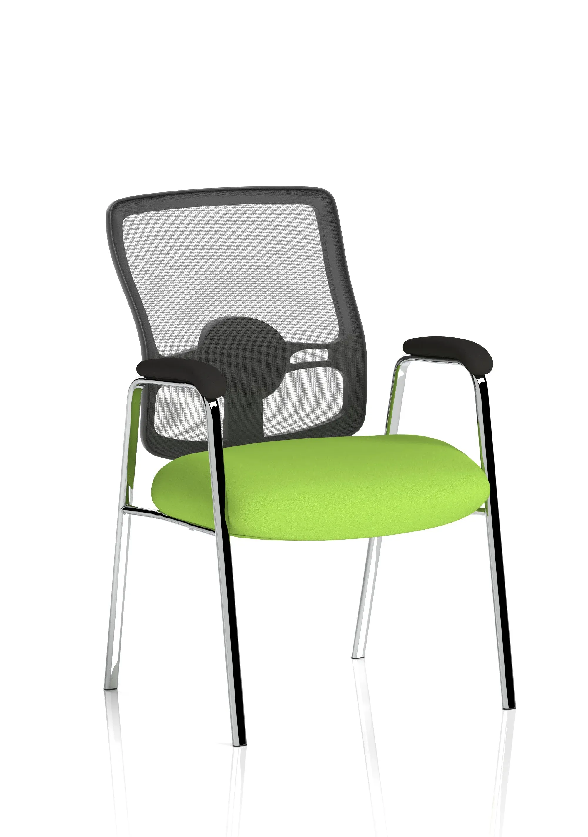 EE - Portland Medium Mesh Back (Straight Leg) Visitor Chair with Arms